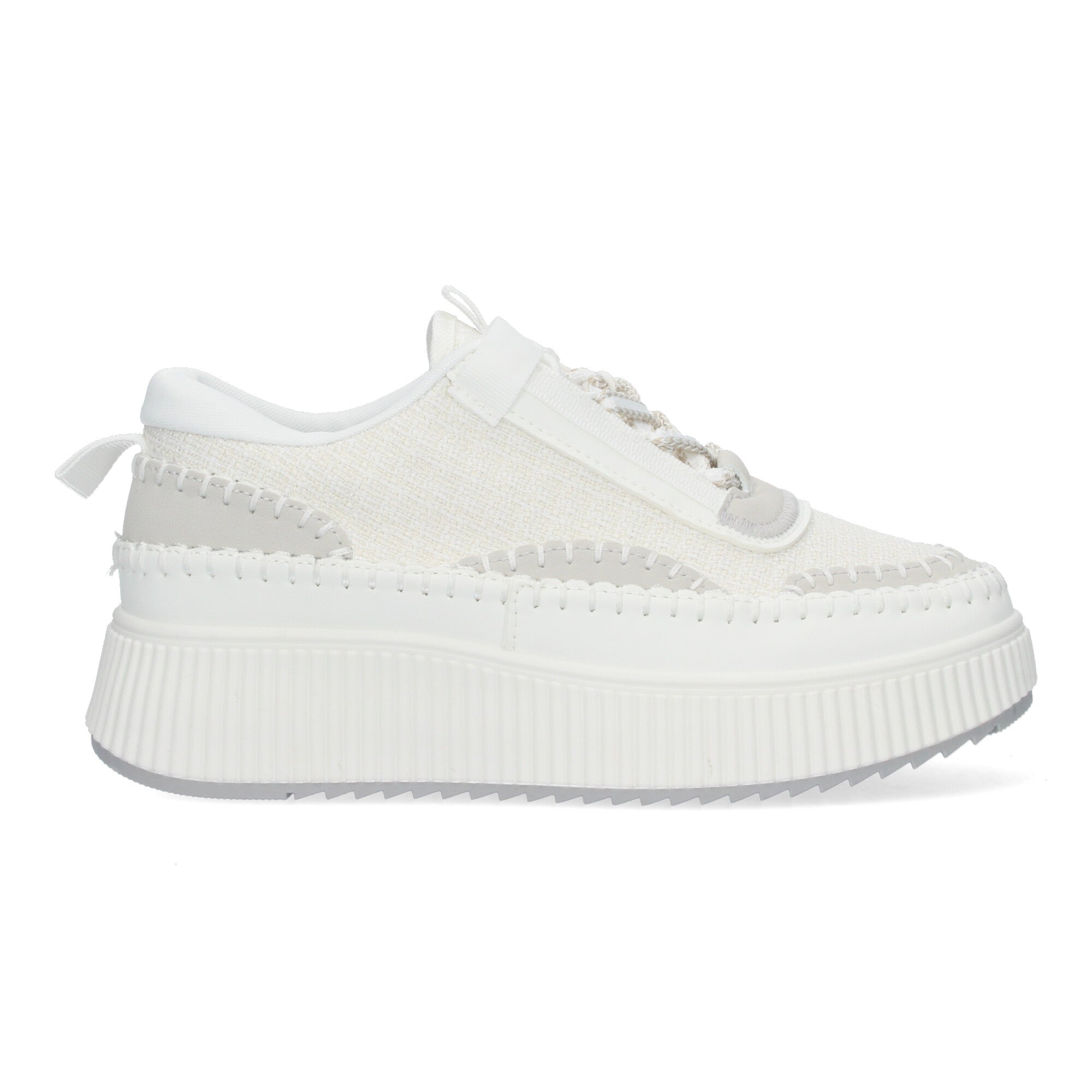 Zapatillas Casual Con Plataforma Dentada para Mujer