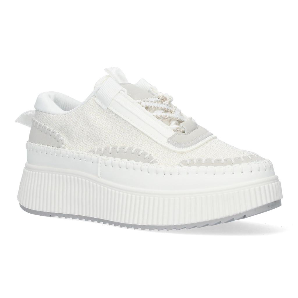 Zapatillas Casual Con Plataforma Dentada para Mujer