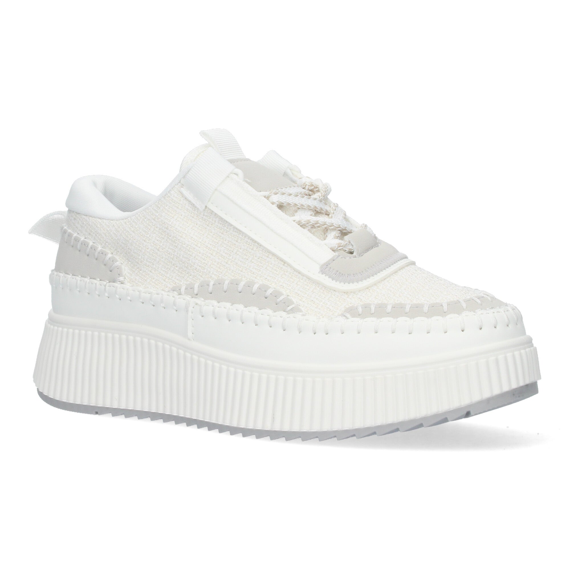 Zapatillas Casual Con Plataforma Dentada para Mujer