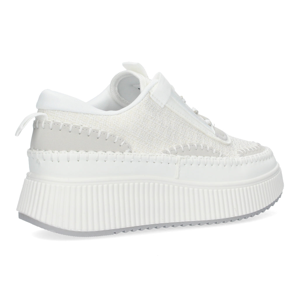 Zapatillas Casual Con Plataforma Dentada para Mujer