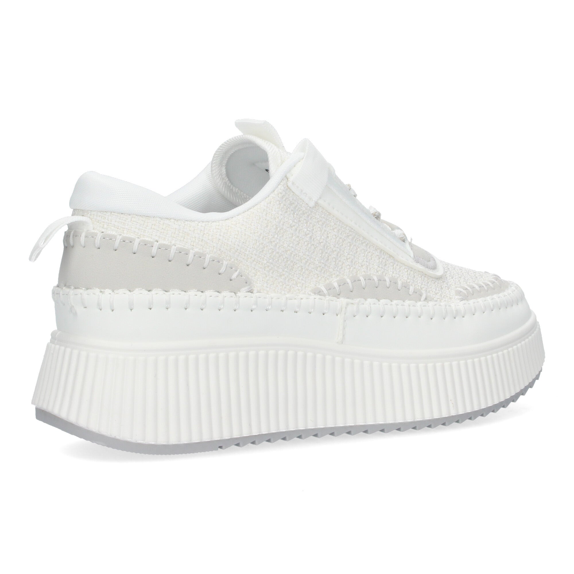 Zapatillas Casual Con Plataforma Dentada para Mujer