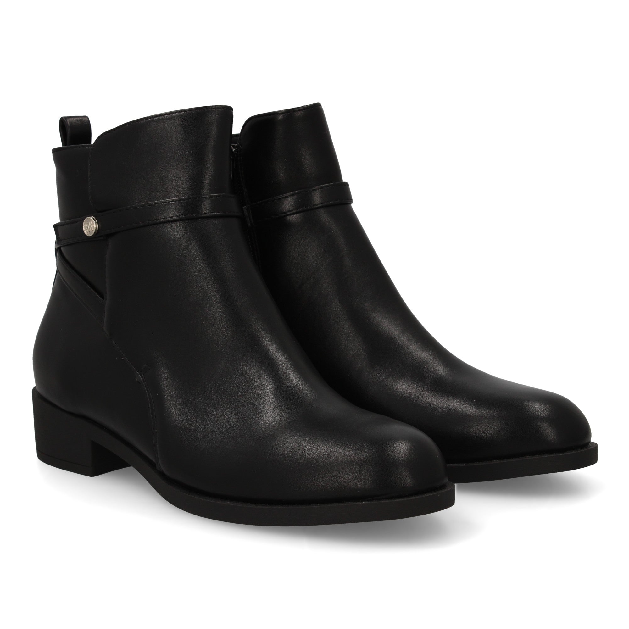 botin con tacon bajo