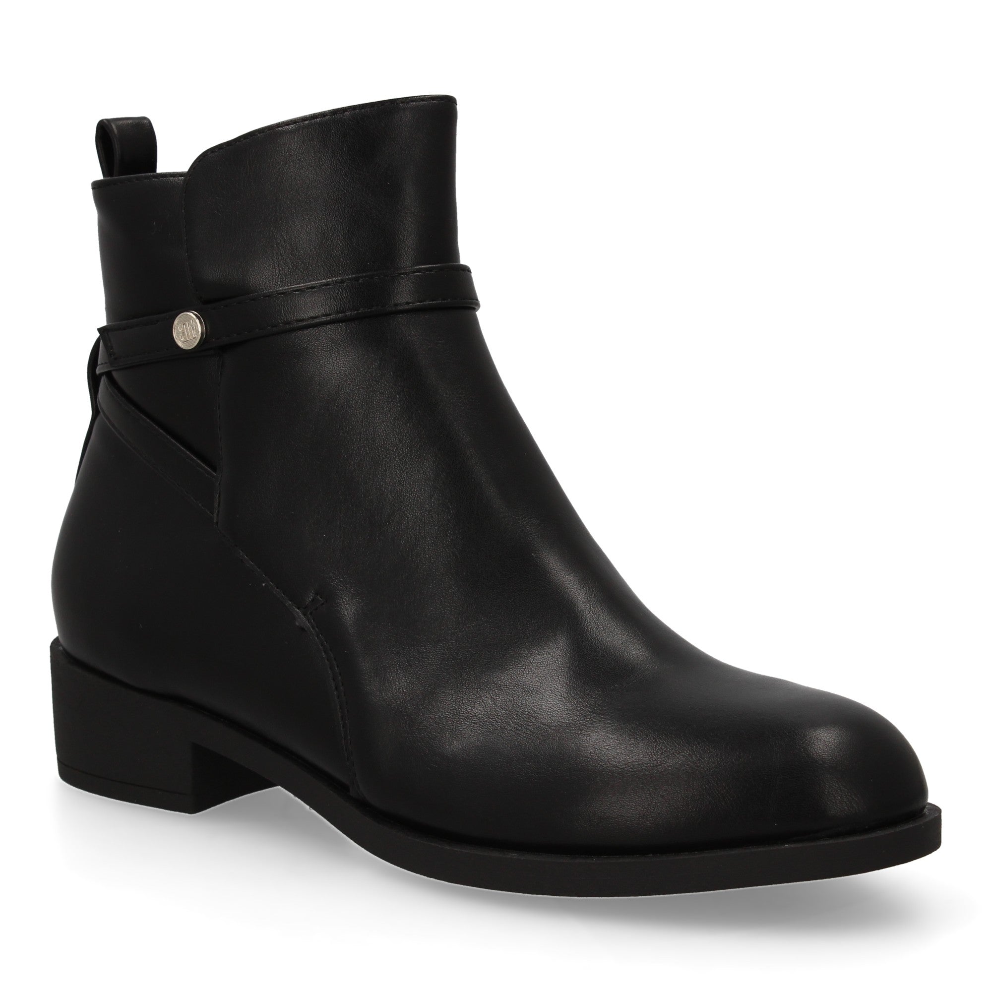 botin con tacon bajo
