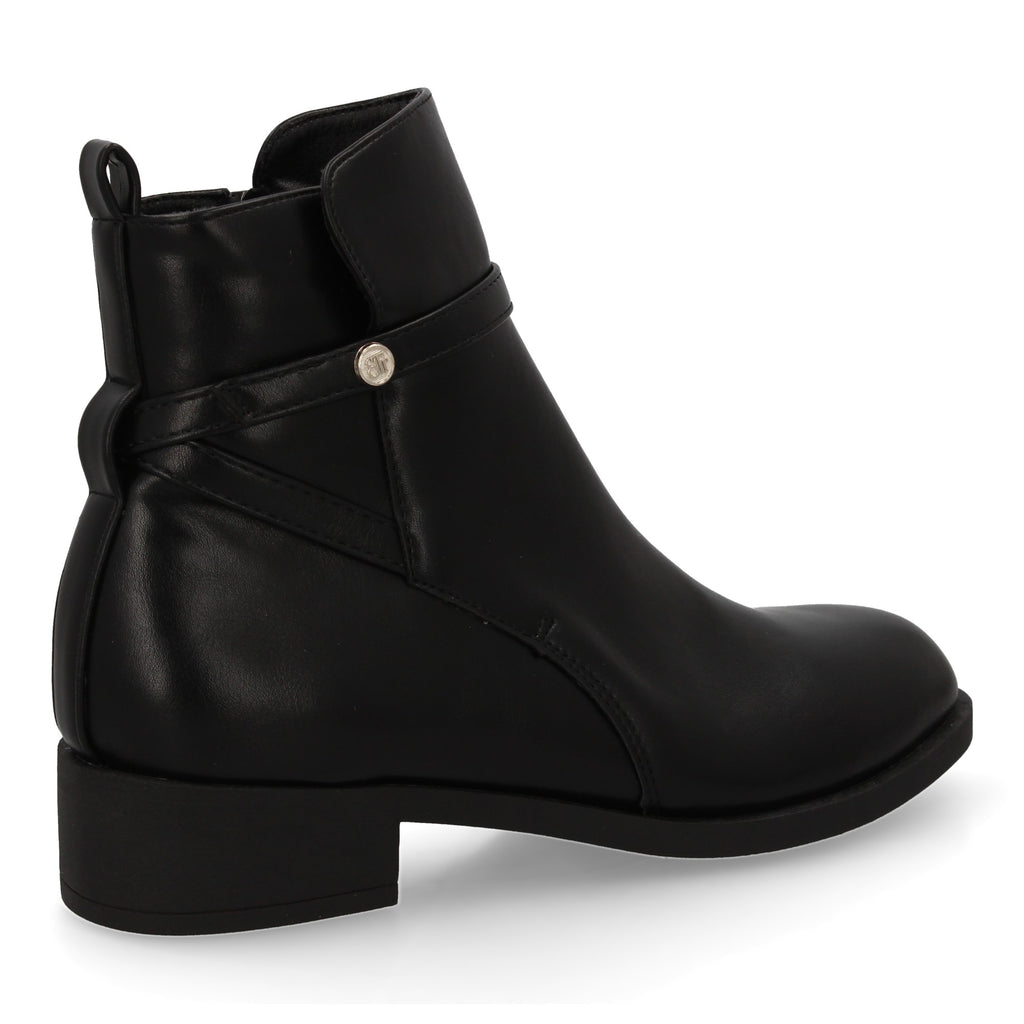 botin con tacon bajo