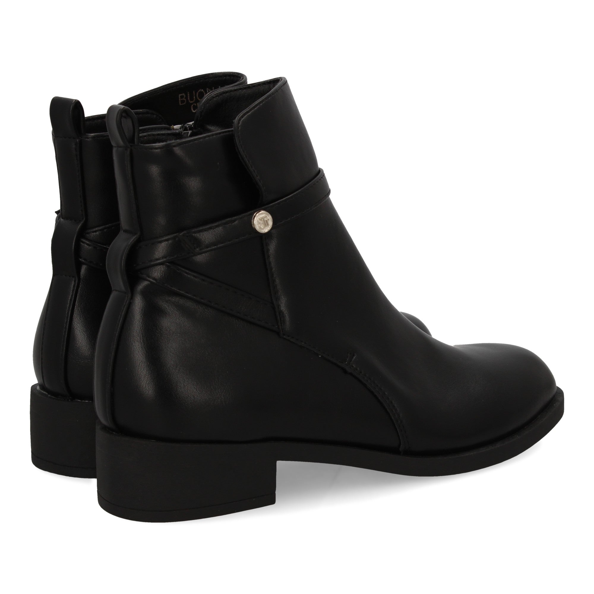 botin con tacon bajo