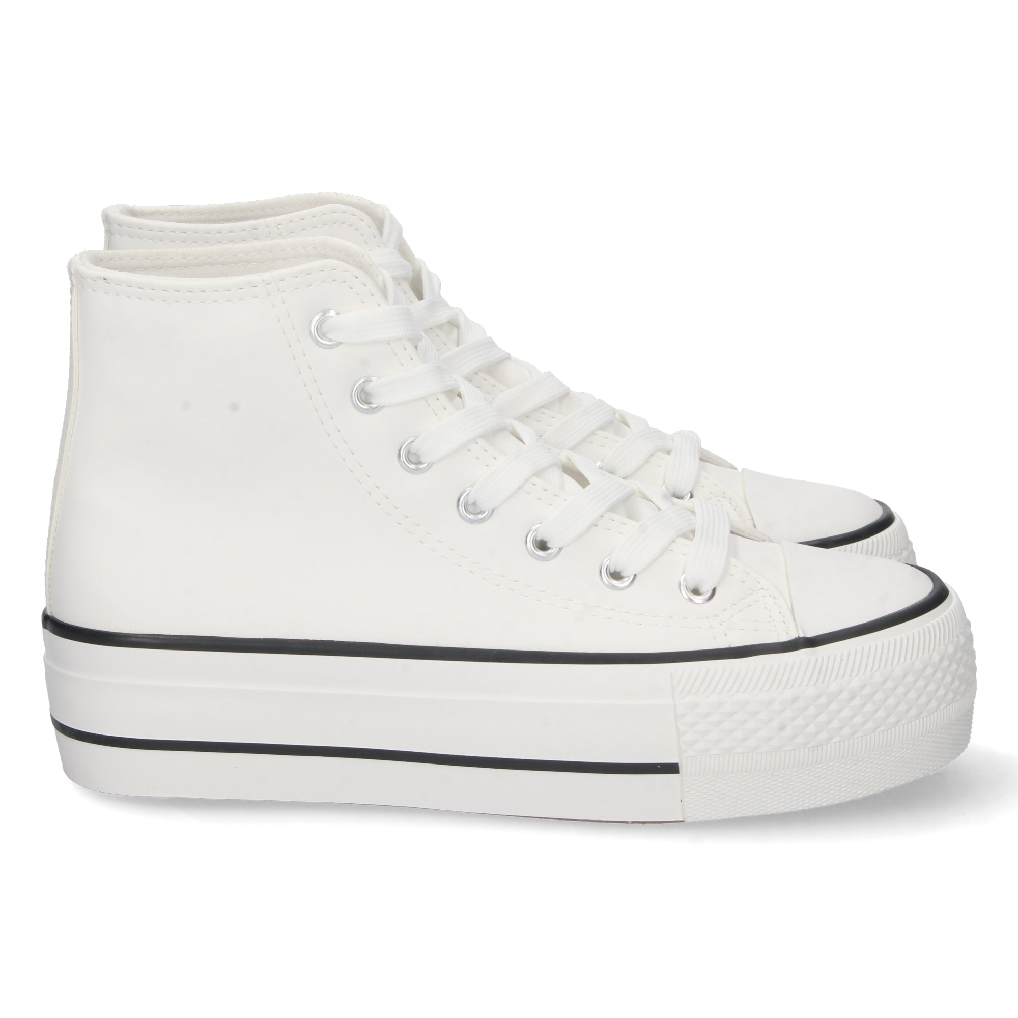 Zapatilla Abotinada  Polipiel Para Mujer