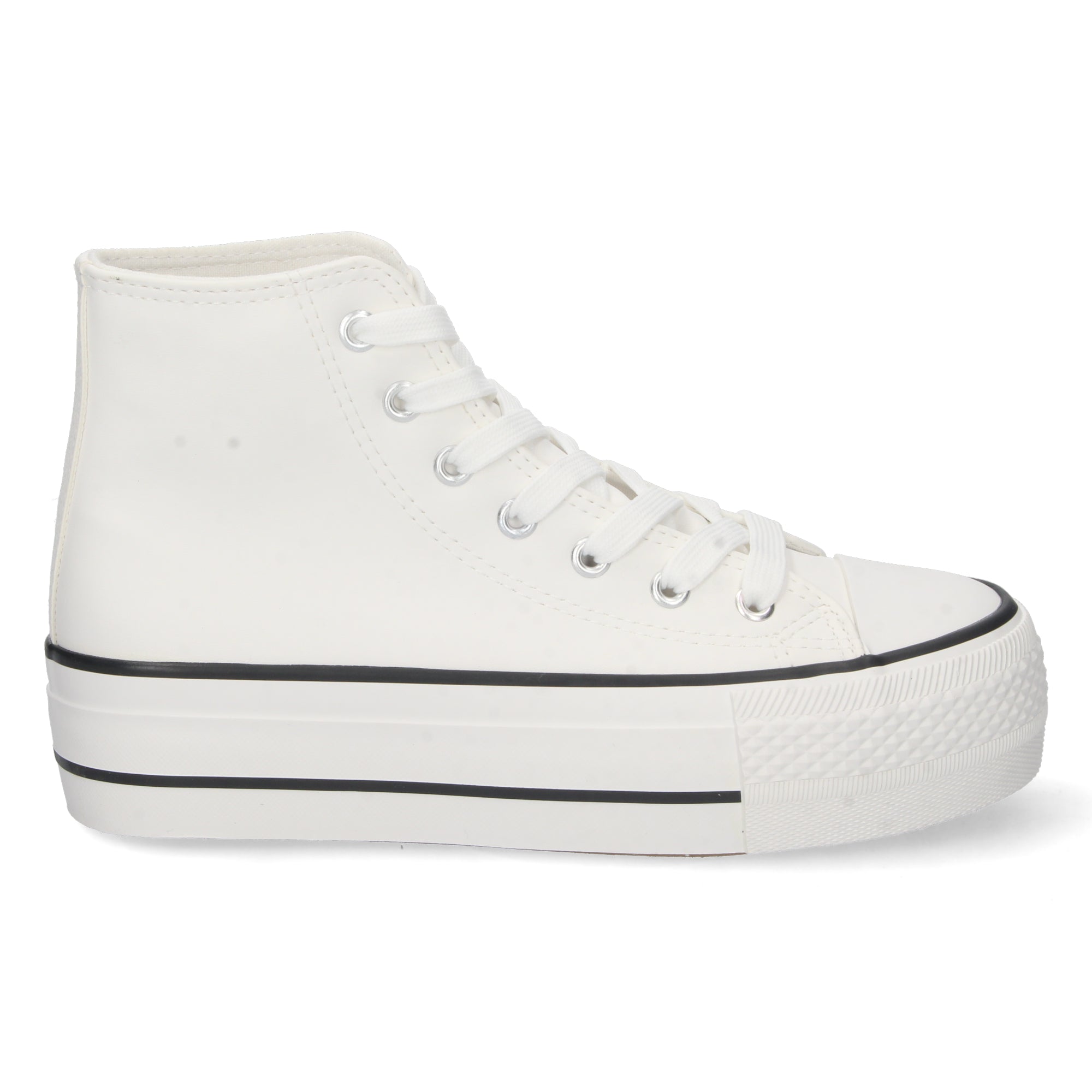 Zapatilla Abotinada  Polipiel Para Mujer