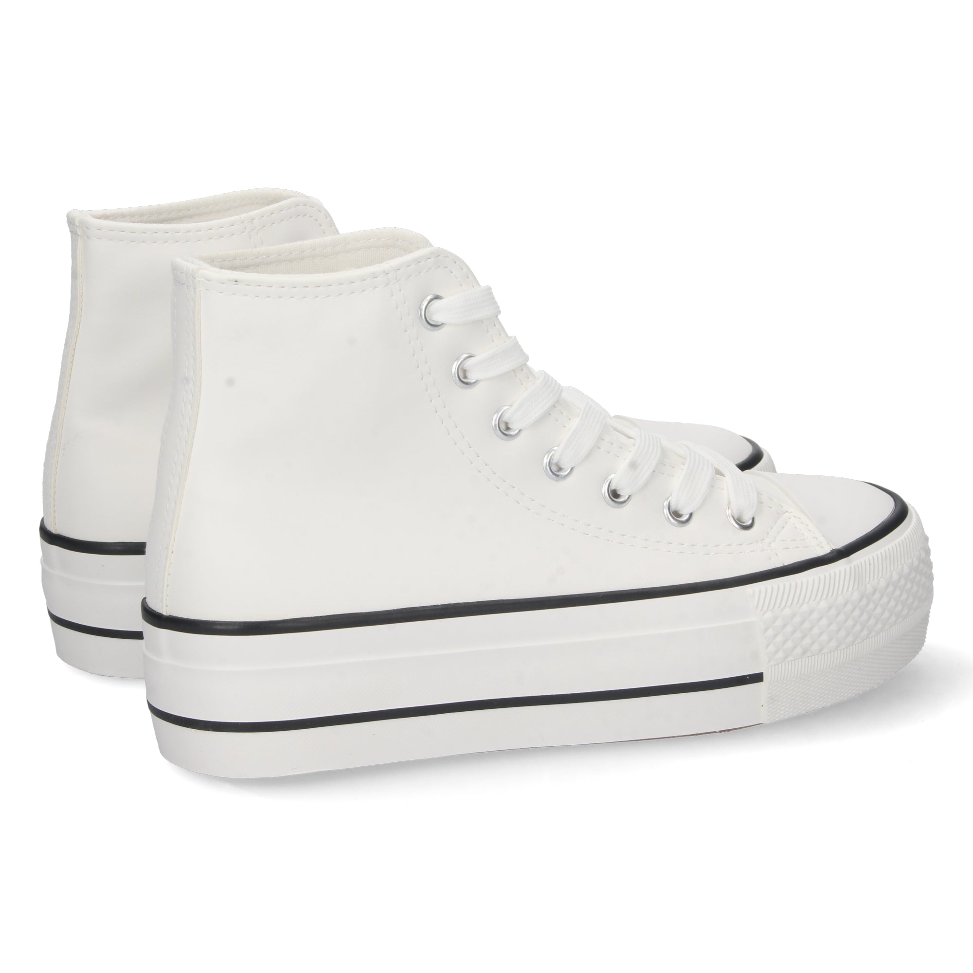 Zapatilla Abotinada  Polipiel Para Mujer