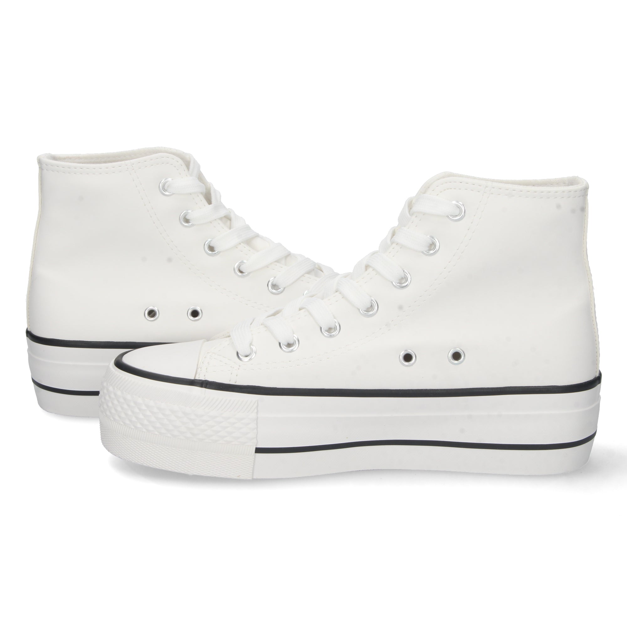 Zapatilla Abotinada  Polipiel Para Mujer