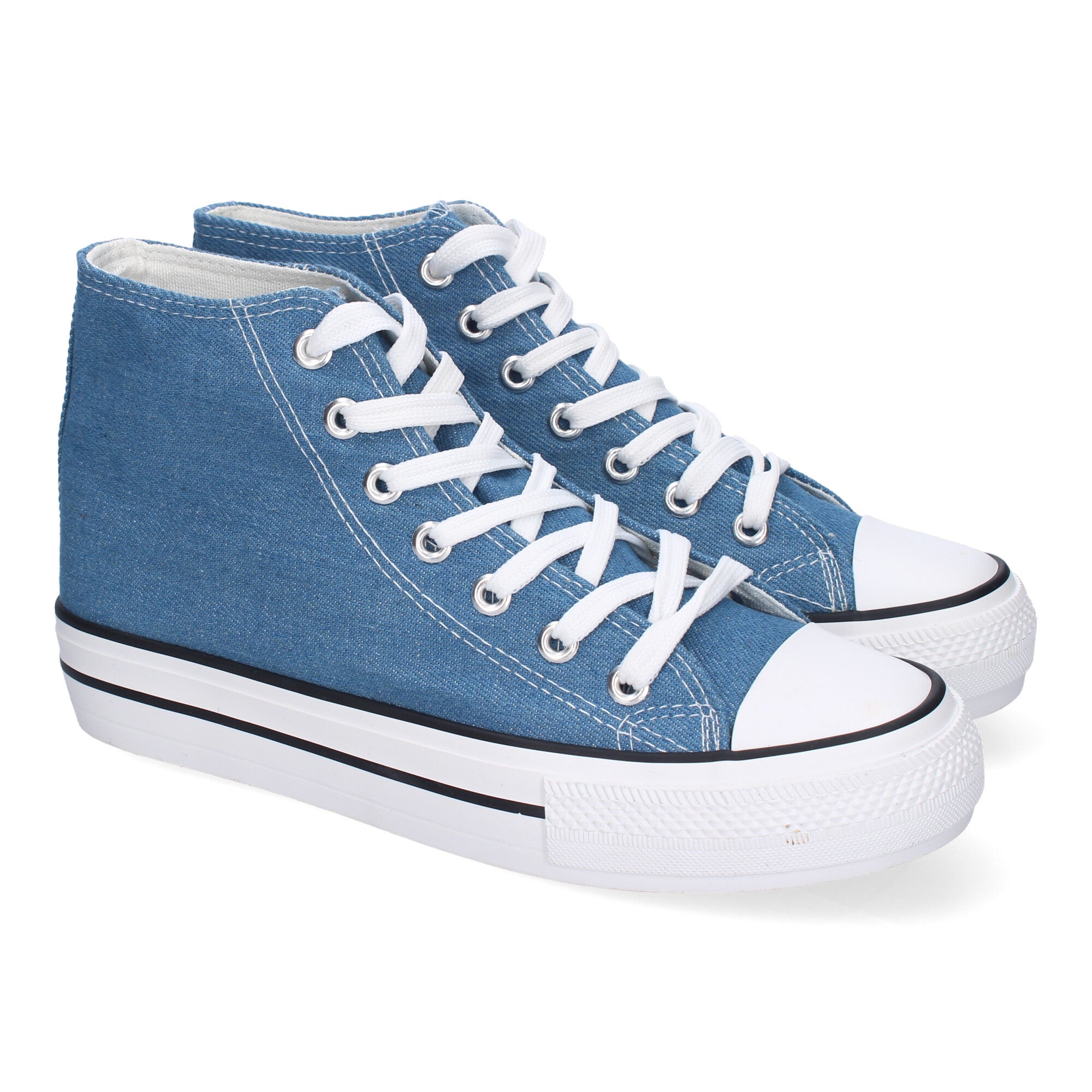 Zapatilla Bamba  Abotinada  Comoda  Para Mujer