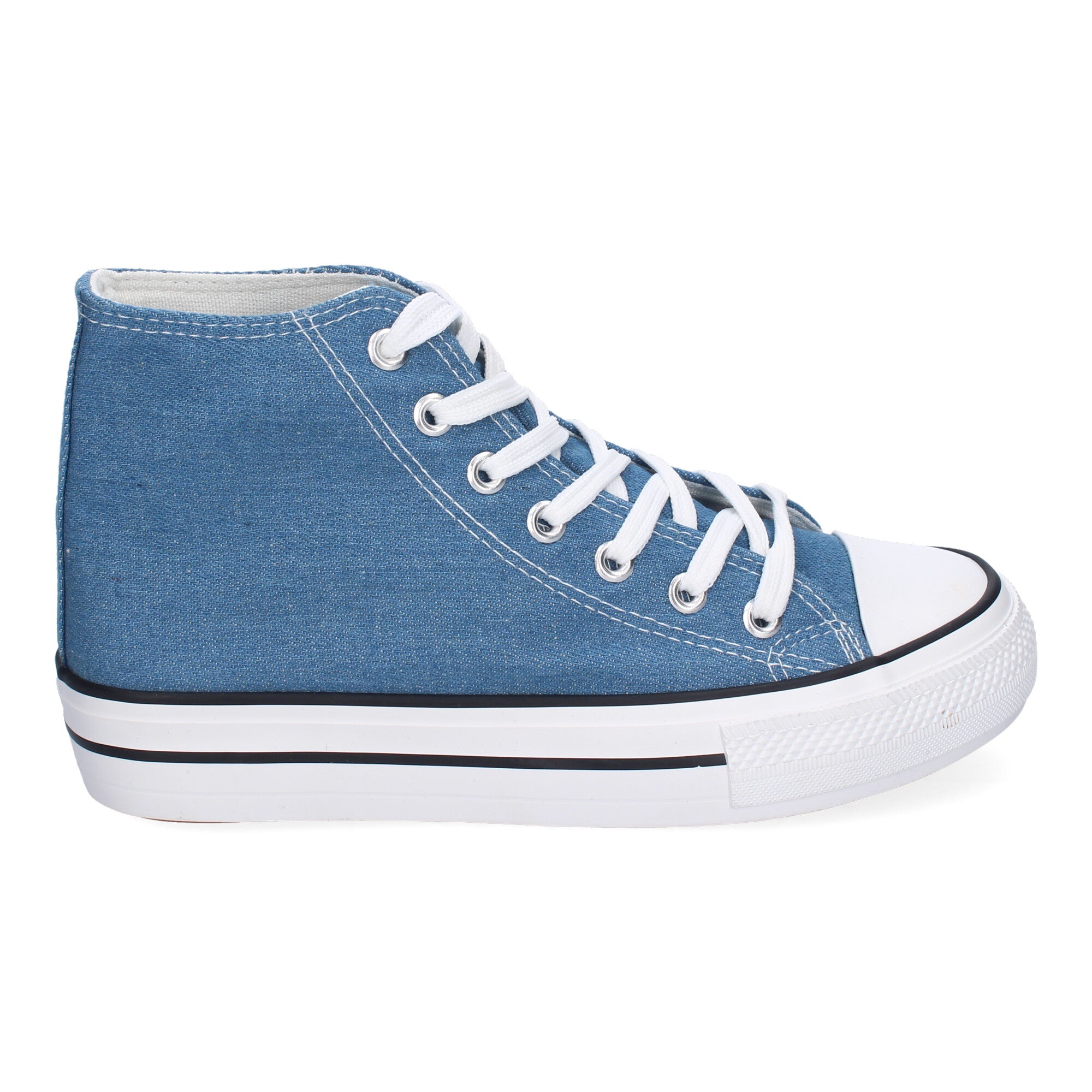 Zapatilla Bamba  Abotinada  Comoda  Para Mujer