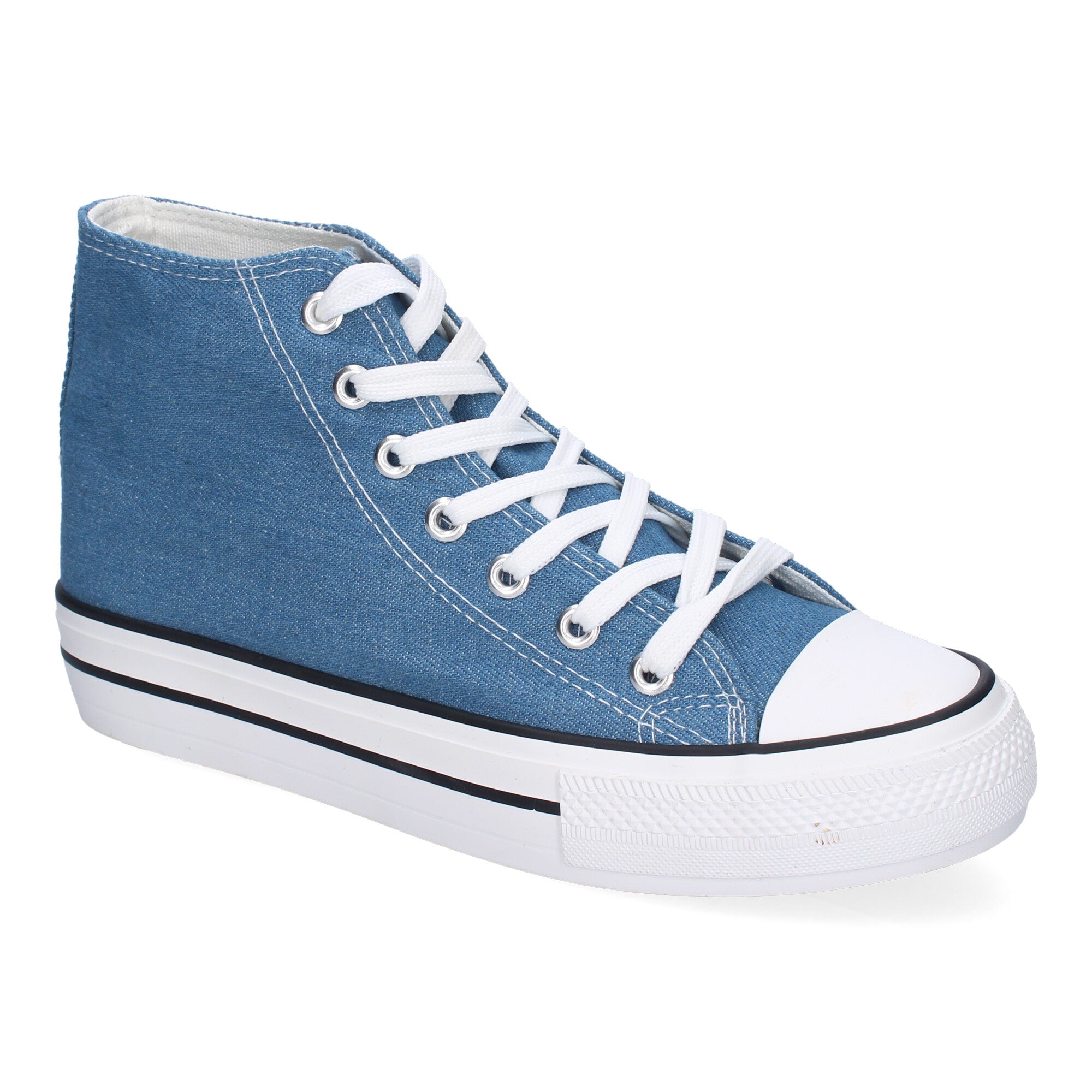 Zapatilla Bamba  Abotinada  Comoda  Para Mujer