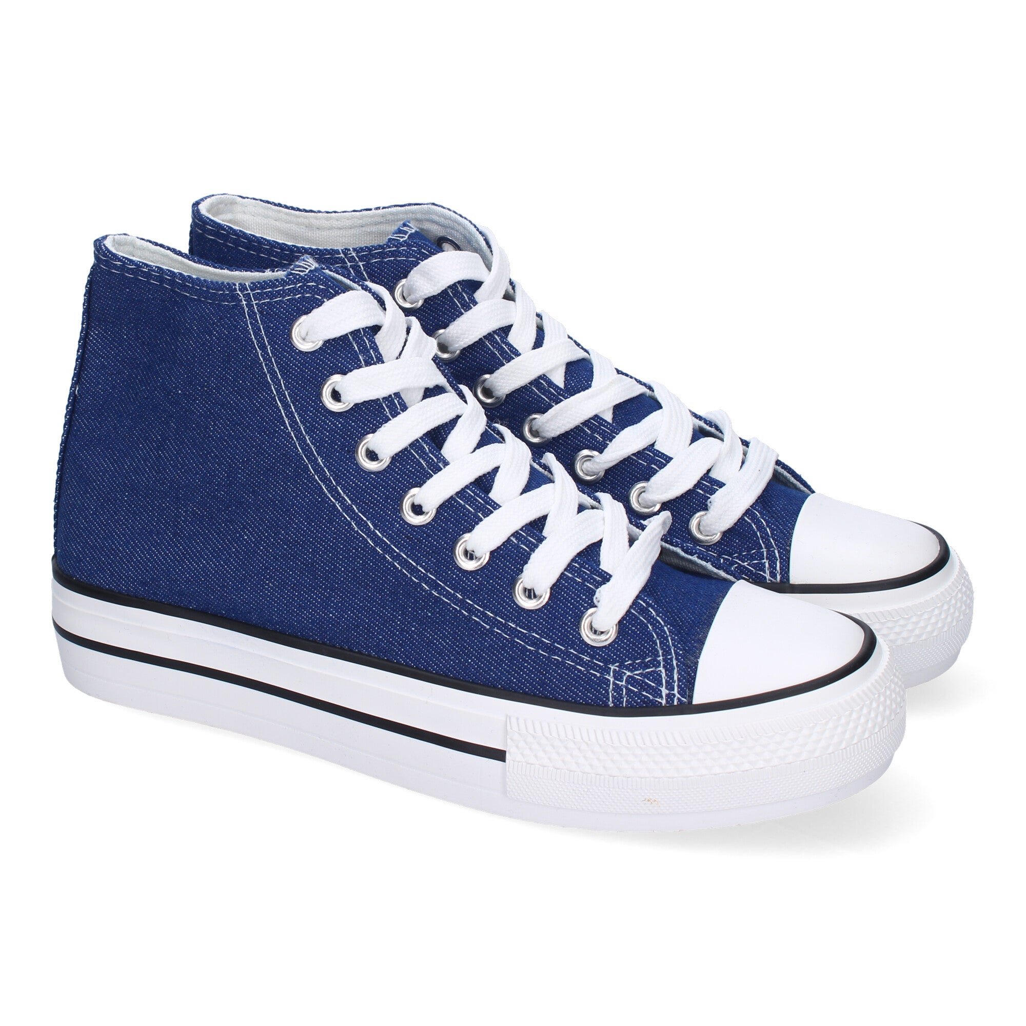 Zapatilla Bamba  Abotinada  Comoda  Para Mujer