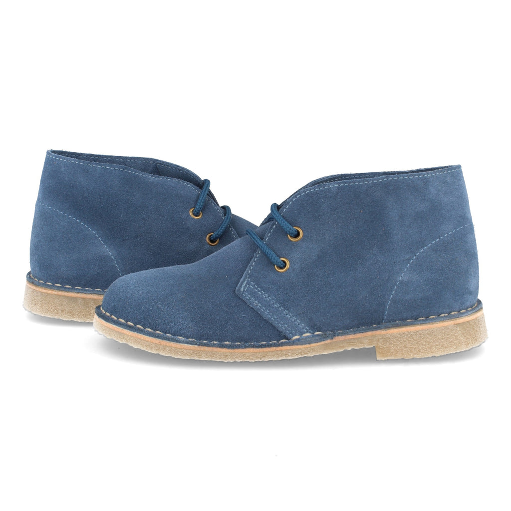 Botin Desert Boots Mujer y Hombre de Piel Serraje