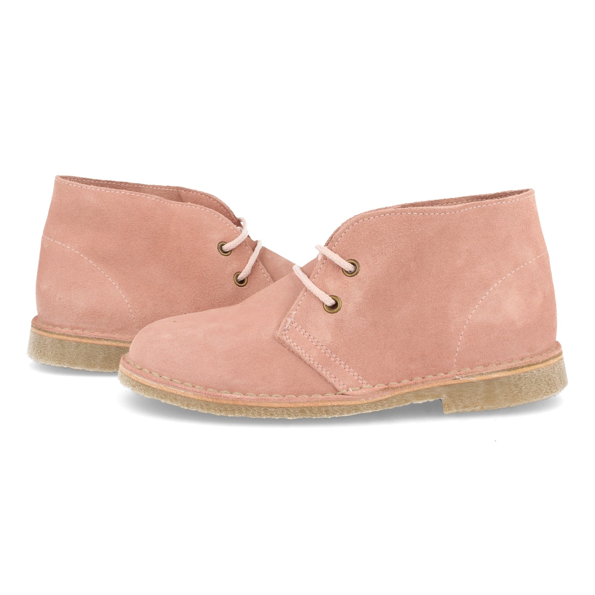 Botin Desert Boots Mujer y Hombre de Piel Serraje