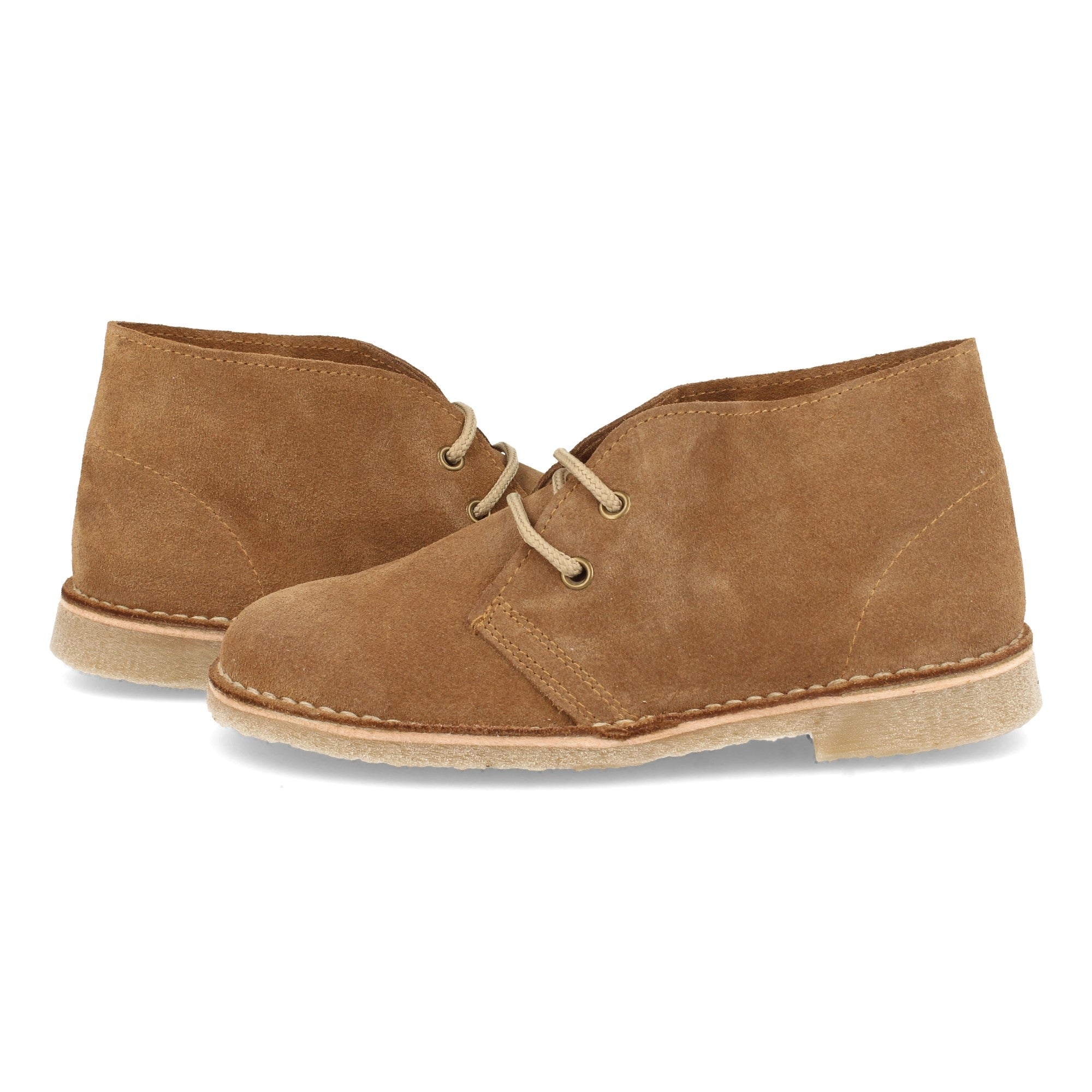 Botin Desert Boots Mujer y Hombre de Piel Serraje