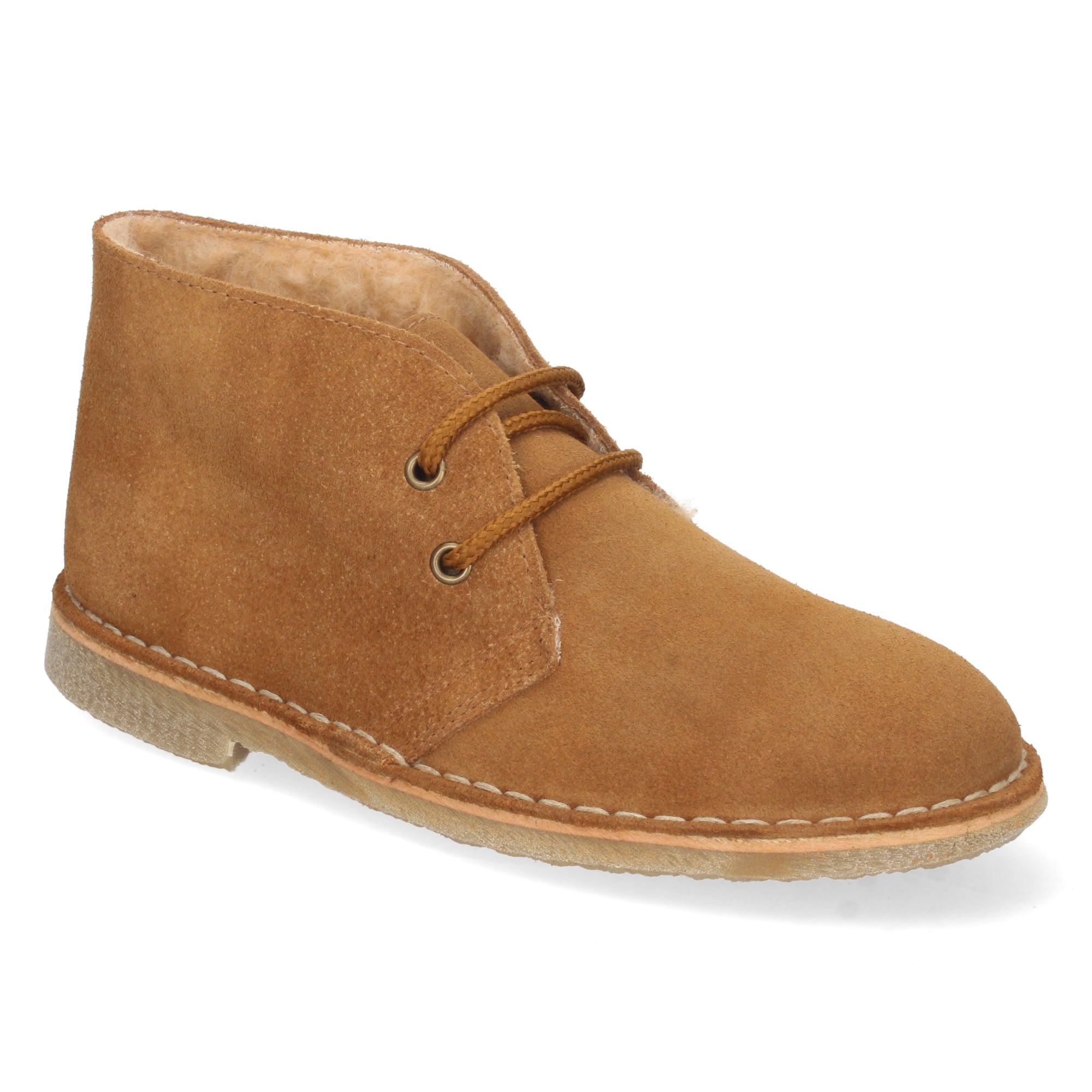 Botin Desert Boots Mujer y Hombre de Piel Serraje