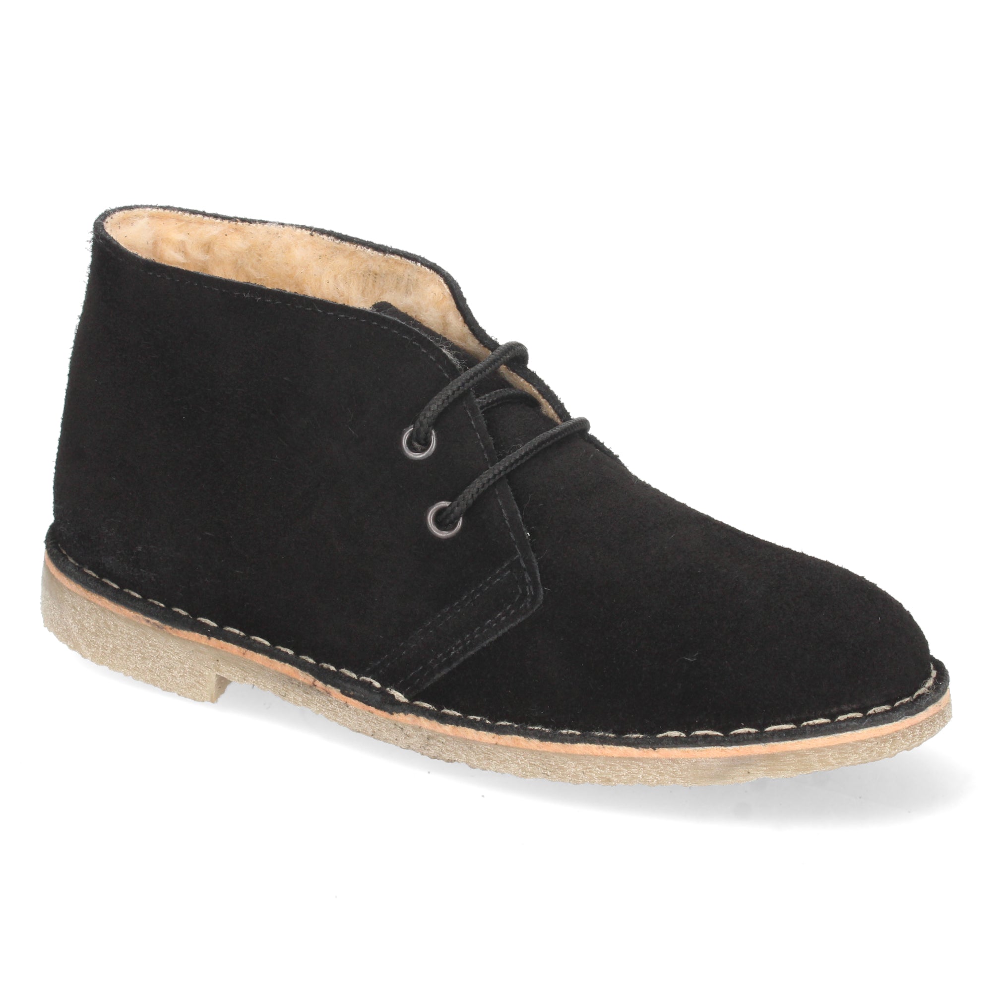 Botin Desert Boots Mujer y Hombre de Piel Serraje