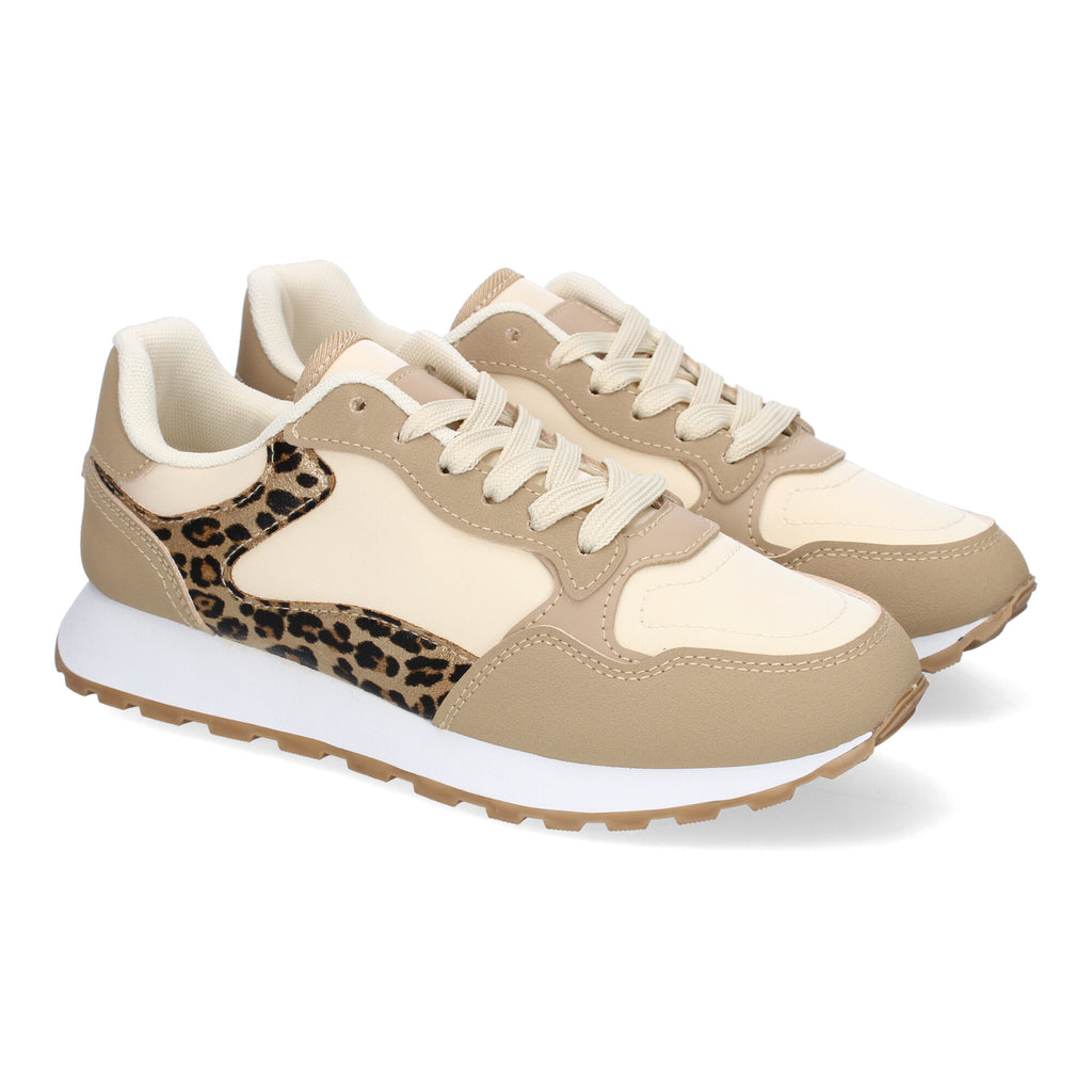Zapatilla Deportiva Kaki  Casual de Mujer