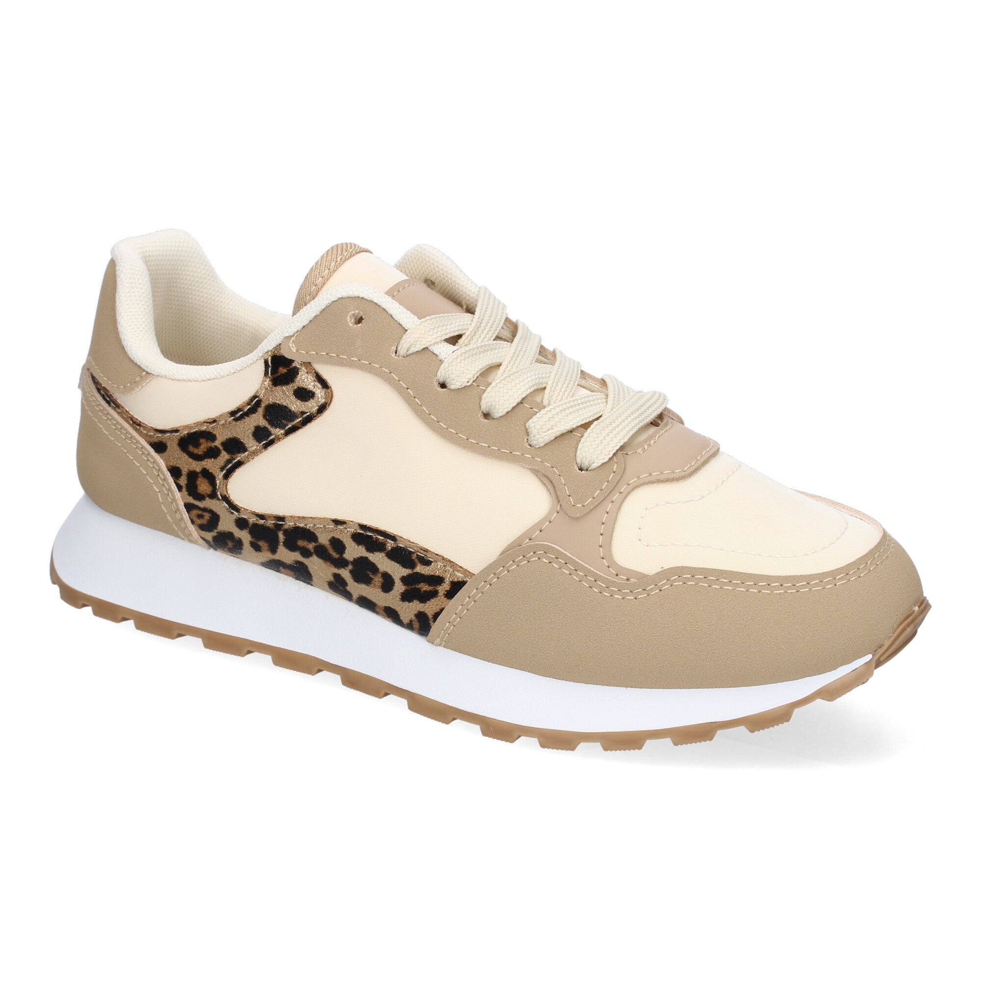 Zapatilla Deportiva Kaki  Casual de Mujer