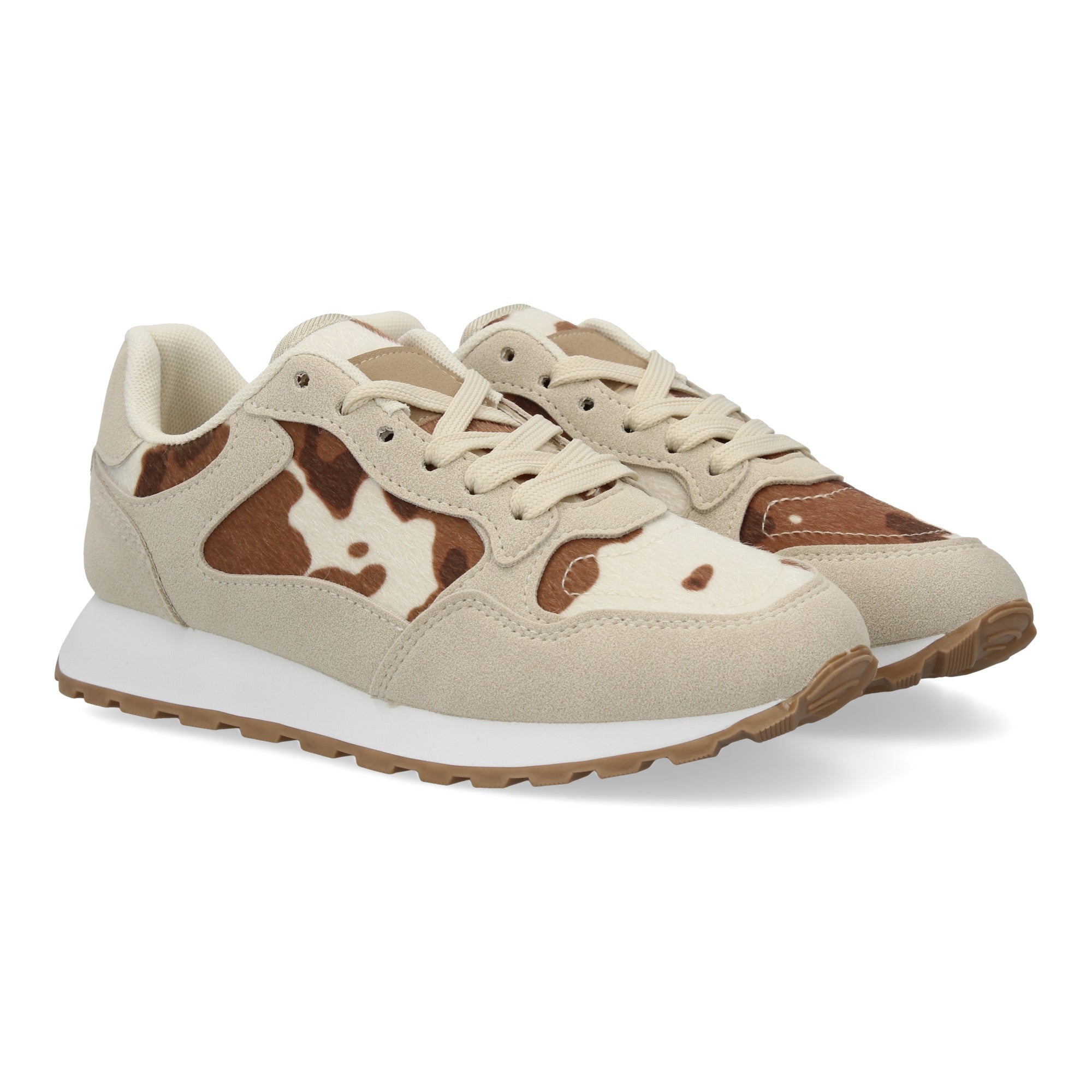 Zapatilla Deportiva Marrón Casual de Mujer
