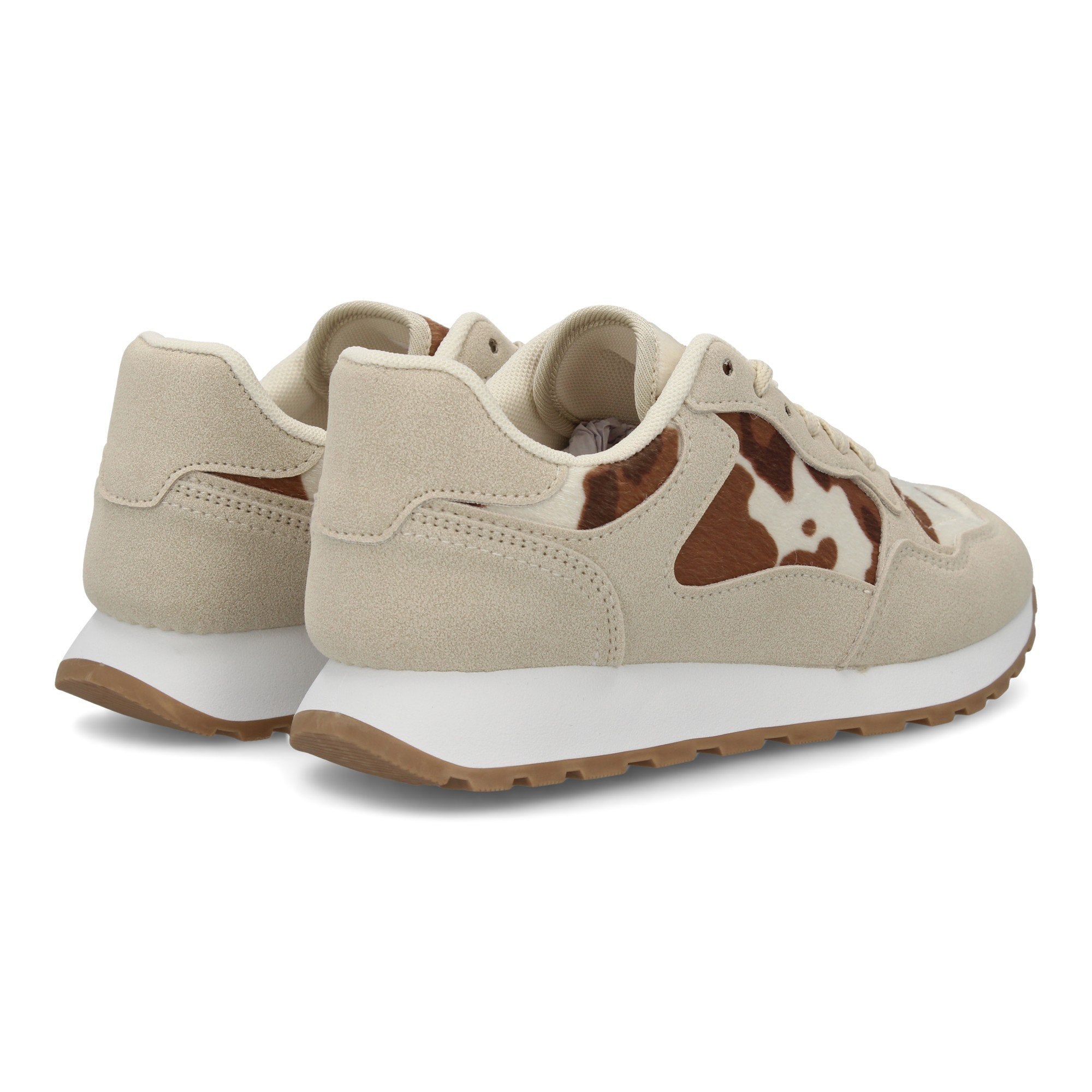 Zapatilla Deportiva Marrón Casual de Mujer