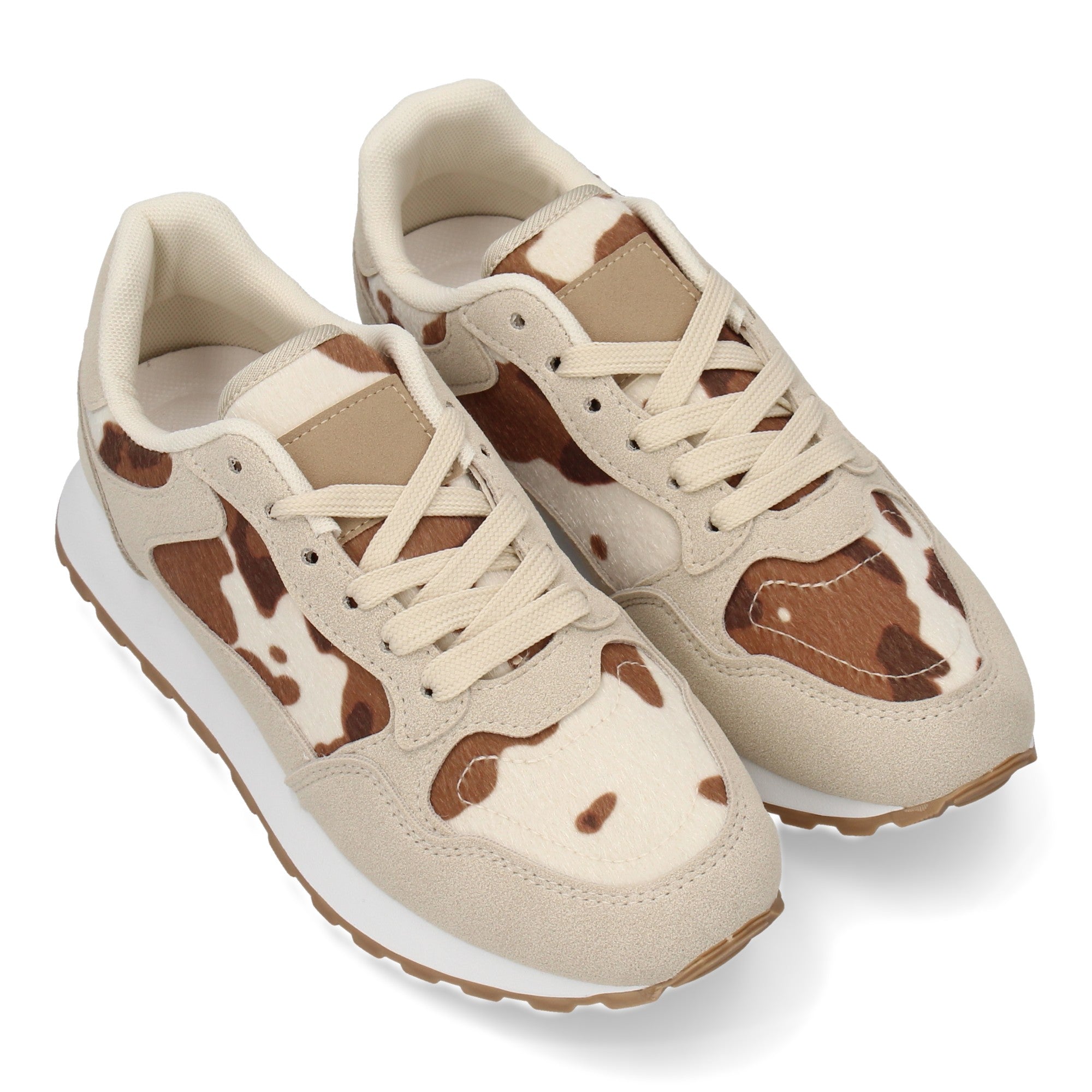 Zapatilla Deportiva Marrón Casual de Mujer