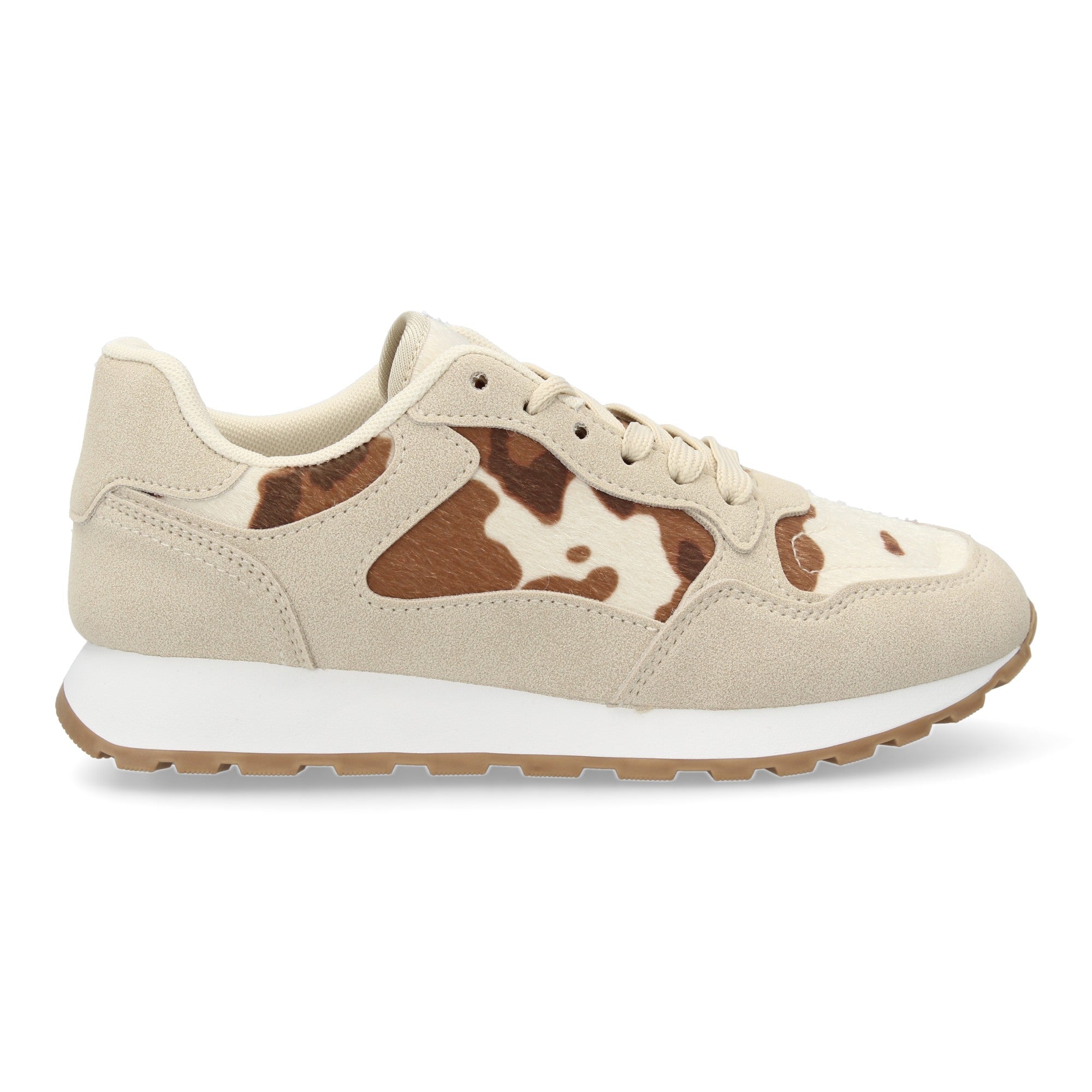 Zapatilla Deportiva Marrón Casual de Mujer
