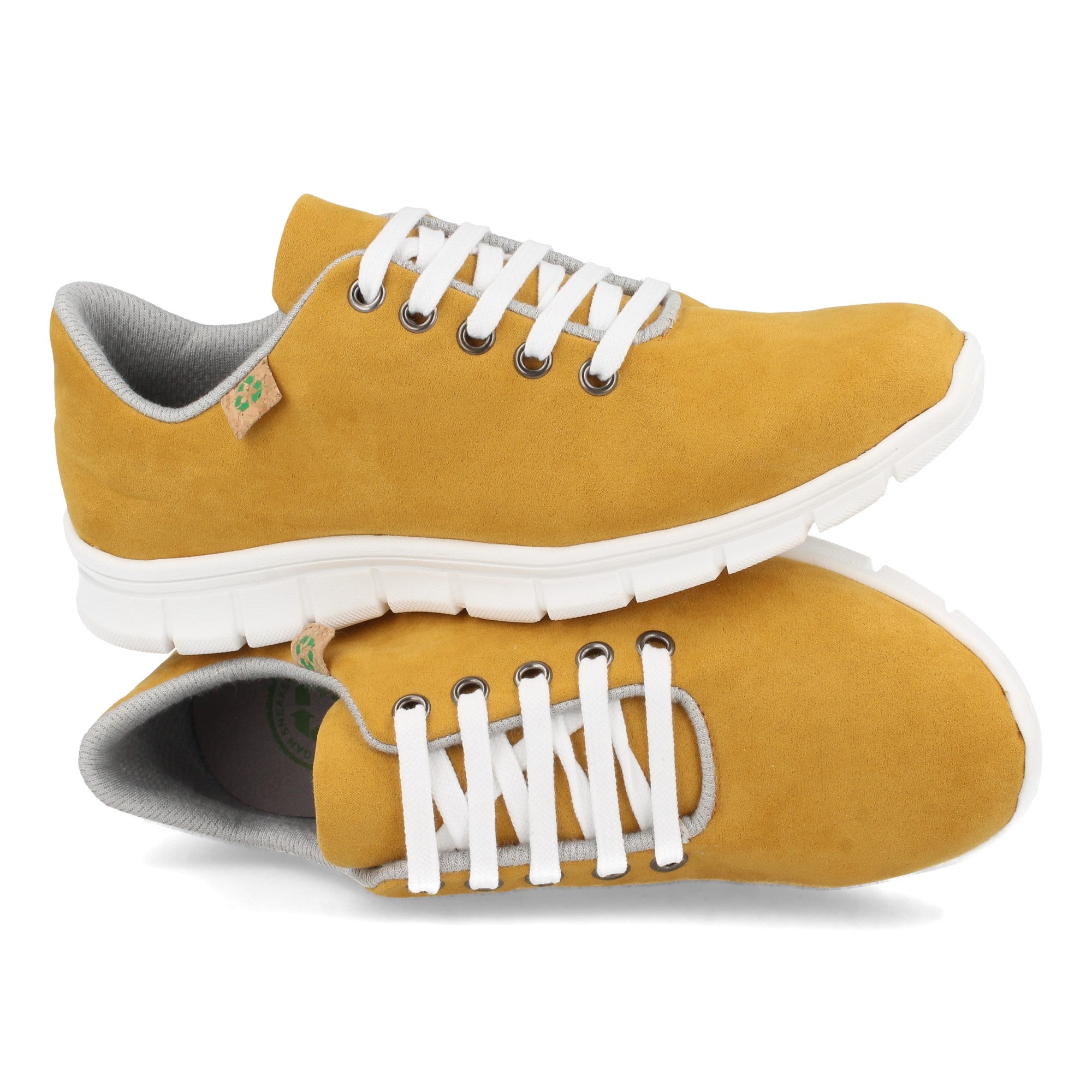 Zapatillas ecológicas Amarillas para Mujer