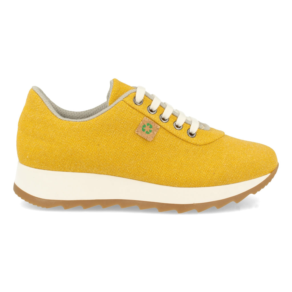 Zapatillas ecológicas Amarillas  para Mujer