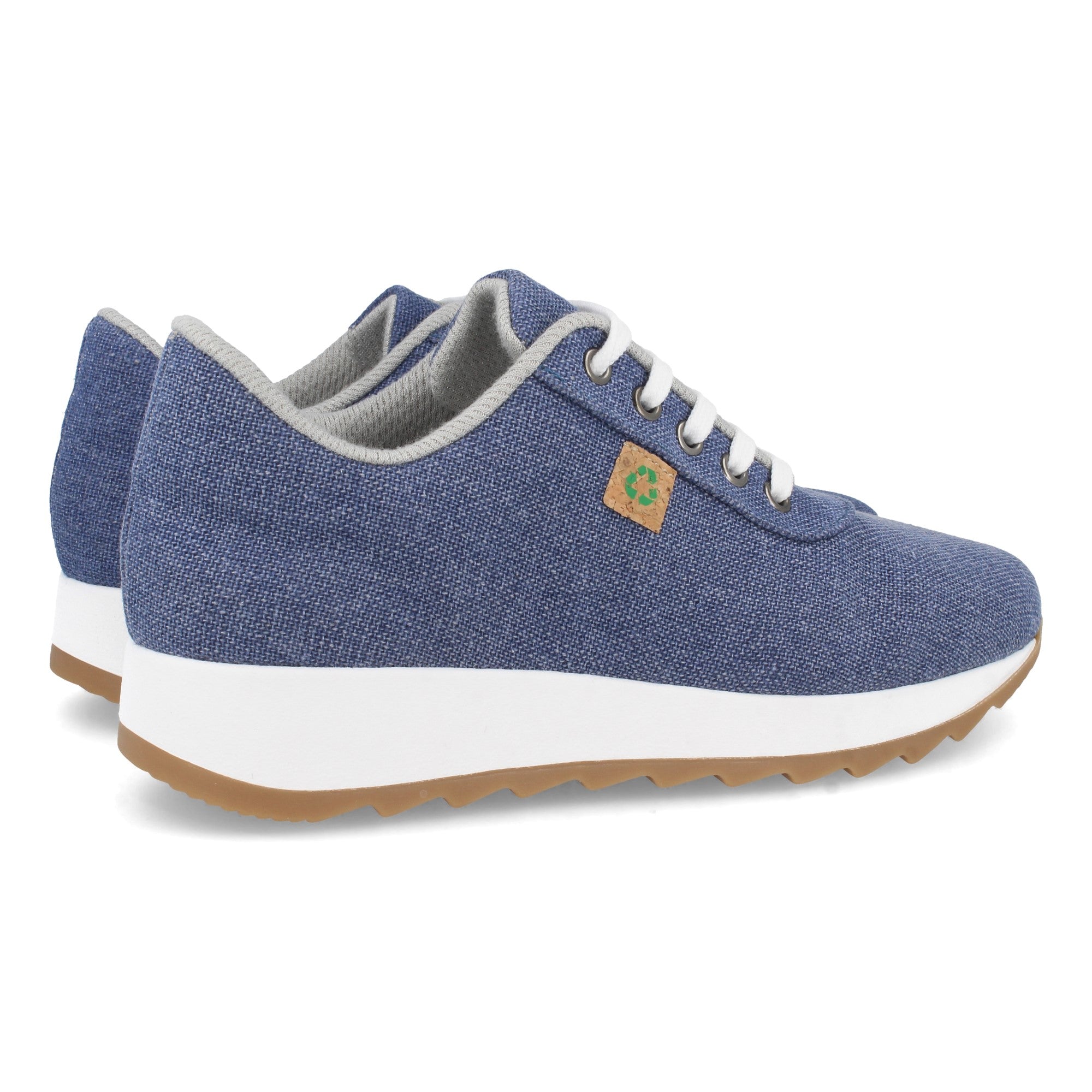 Zapatillas ecológicas Azules para Mujer