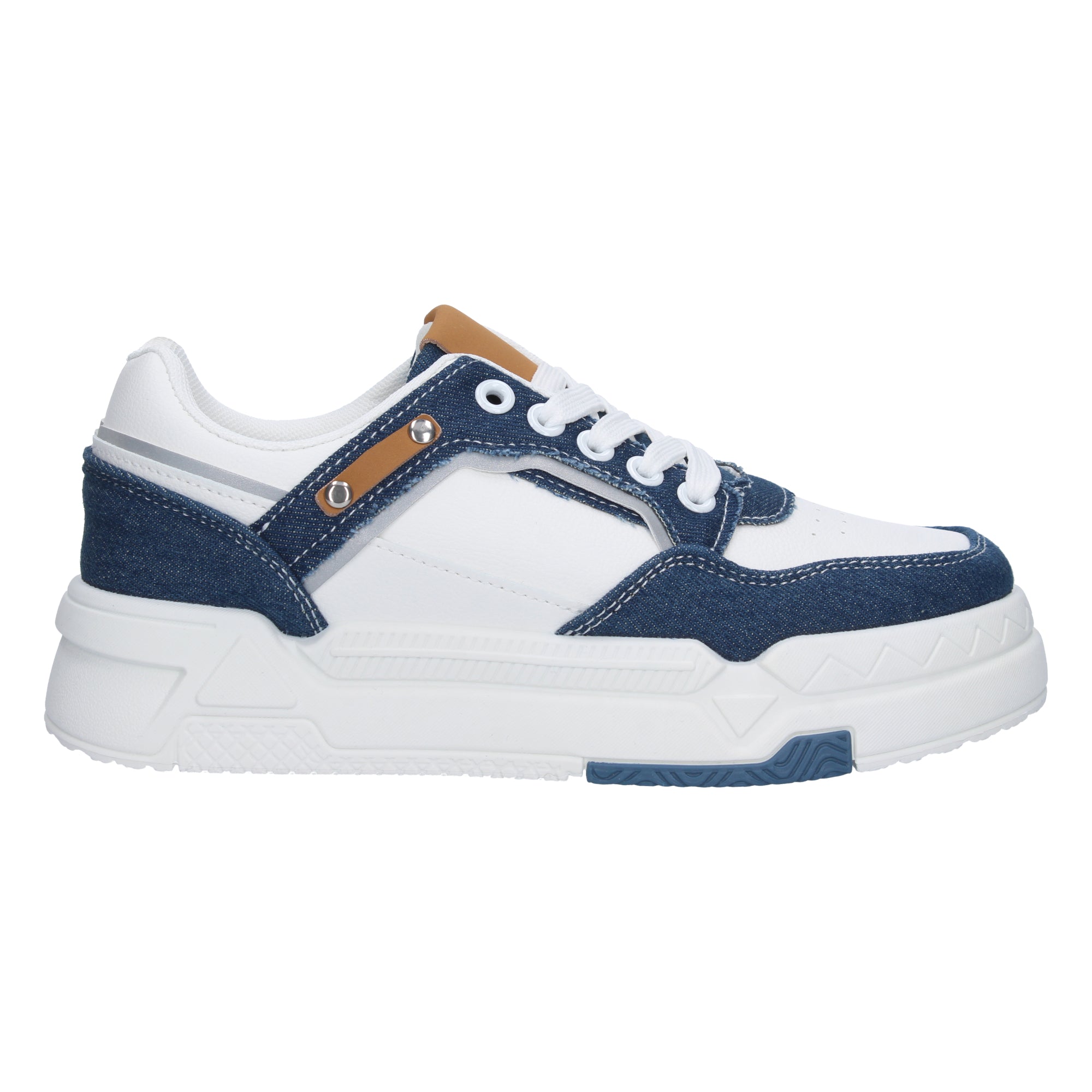 Zapatilla Plana Comoda Marina para Mujer