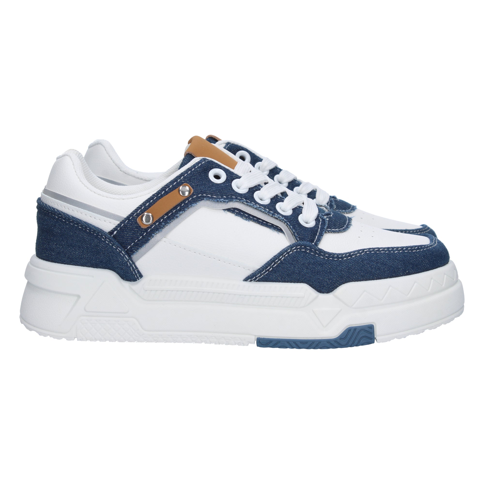 Zapatilla Plana Comoda Marina para Mujer