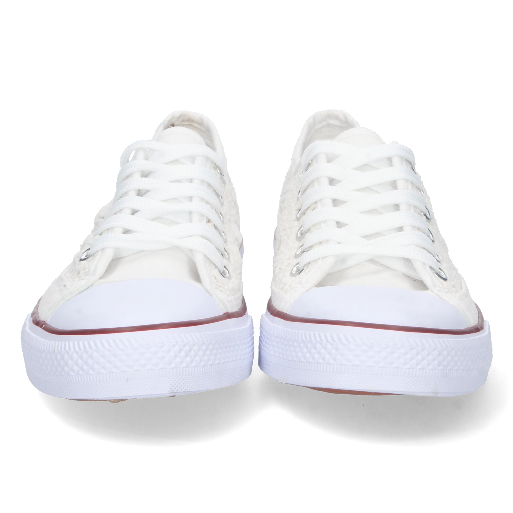 Zapatilla Bamba Plana Blanca para Mujer