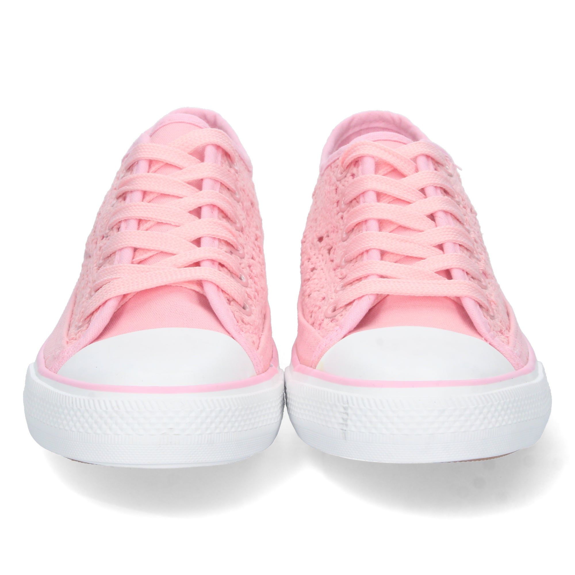 Zapatilla Bamba Plana Rosa para Mujer