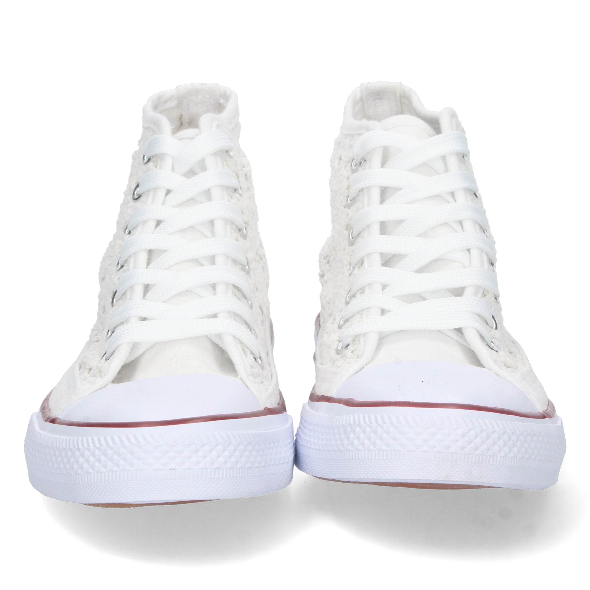 Zapatilla Abotinada Blanca  para Mujer