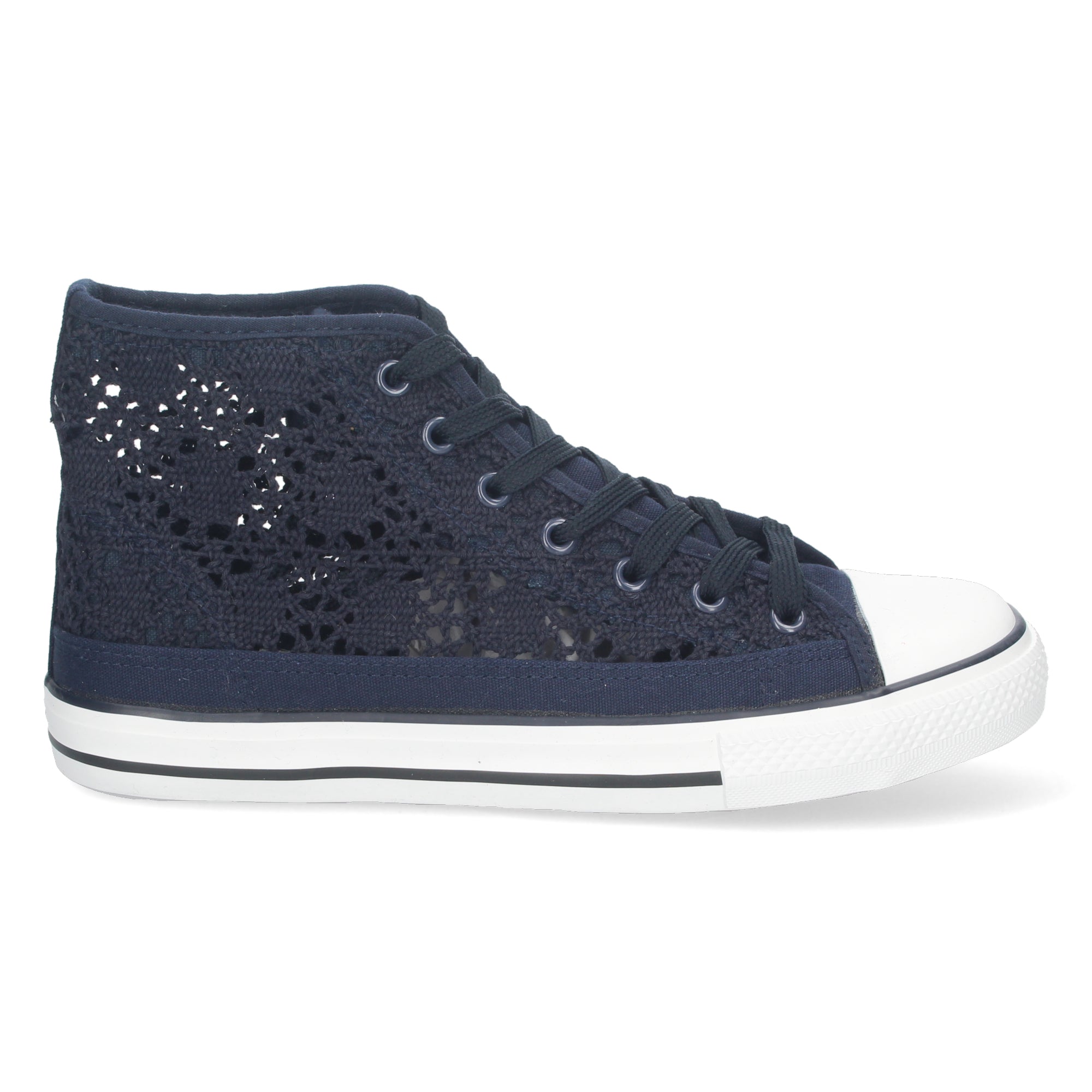 Zapatilla  Abotinada Marina  para Mujer