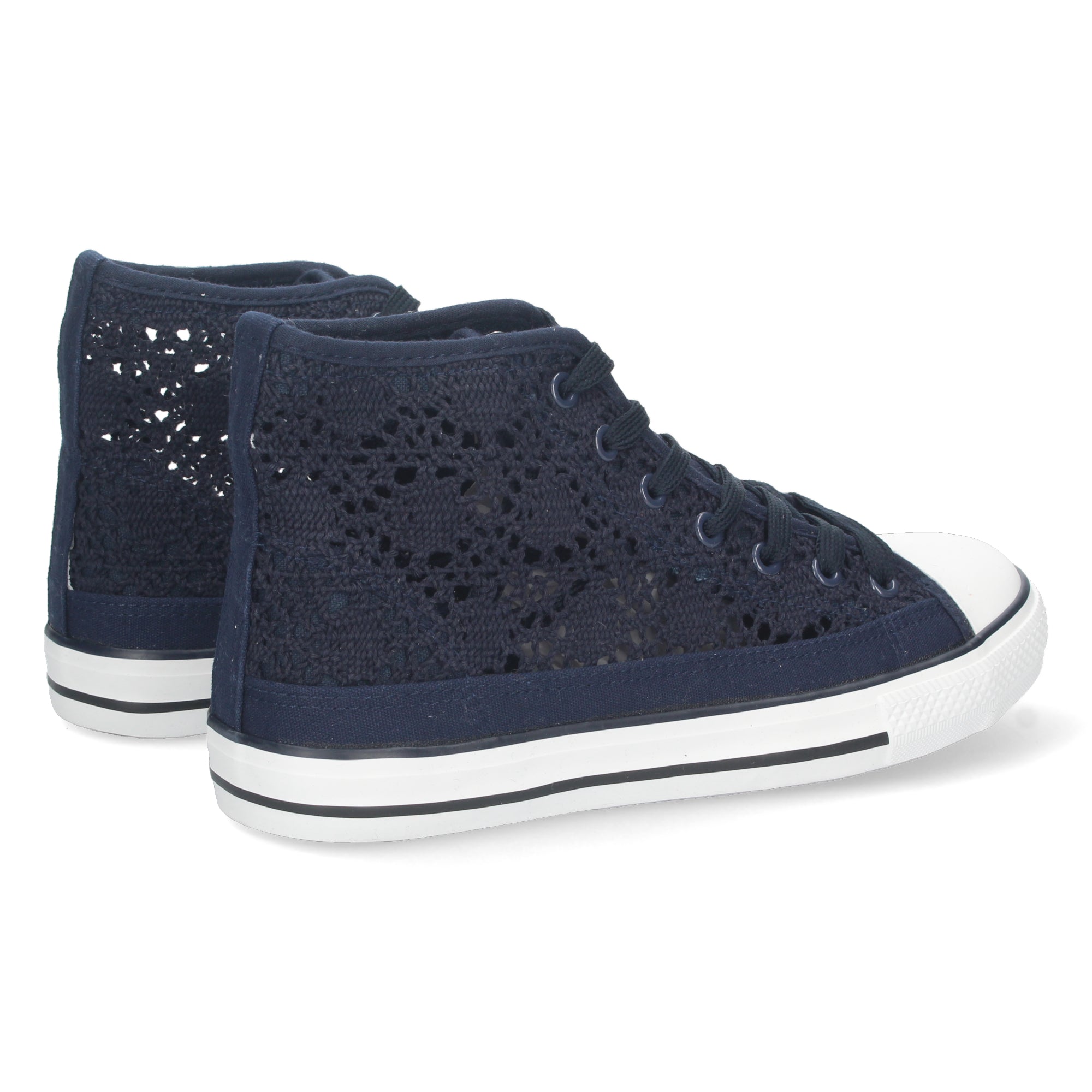 Zapatilla  Abotinada Marina  para Mujer