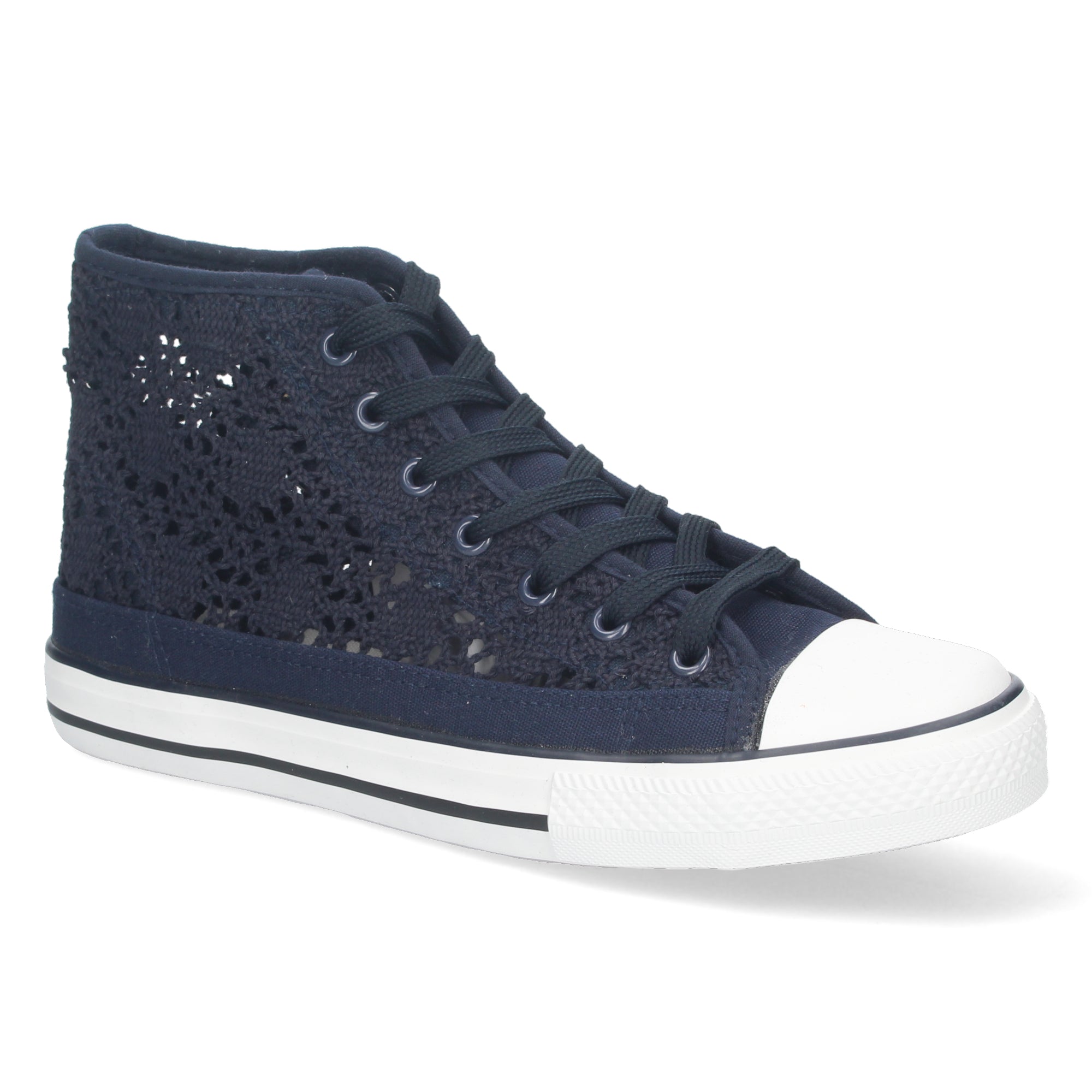 Zapatilla  Abotinada Marina  para Mujer