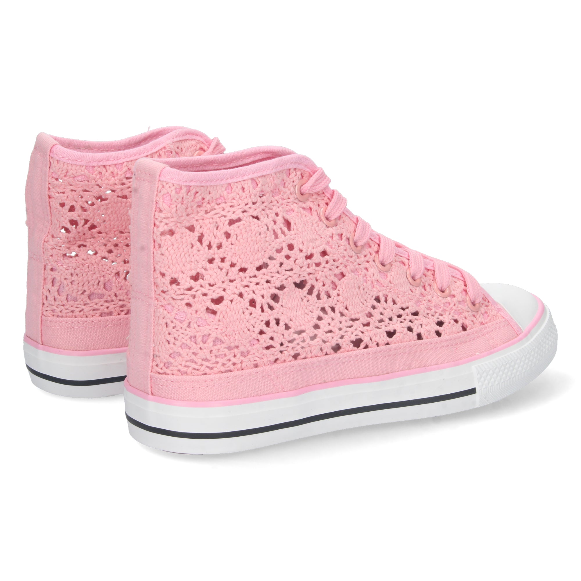 Zapatilla Abotinada Rosa para Mujer