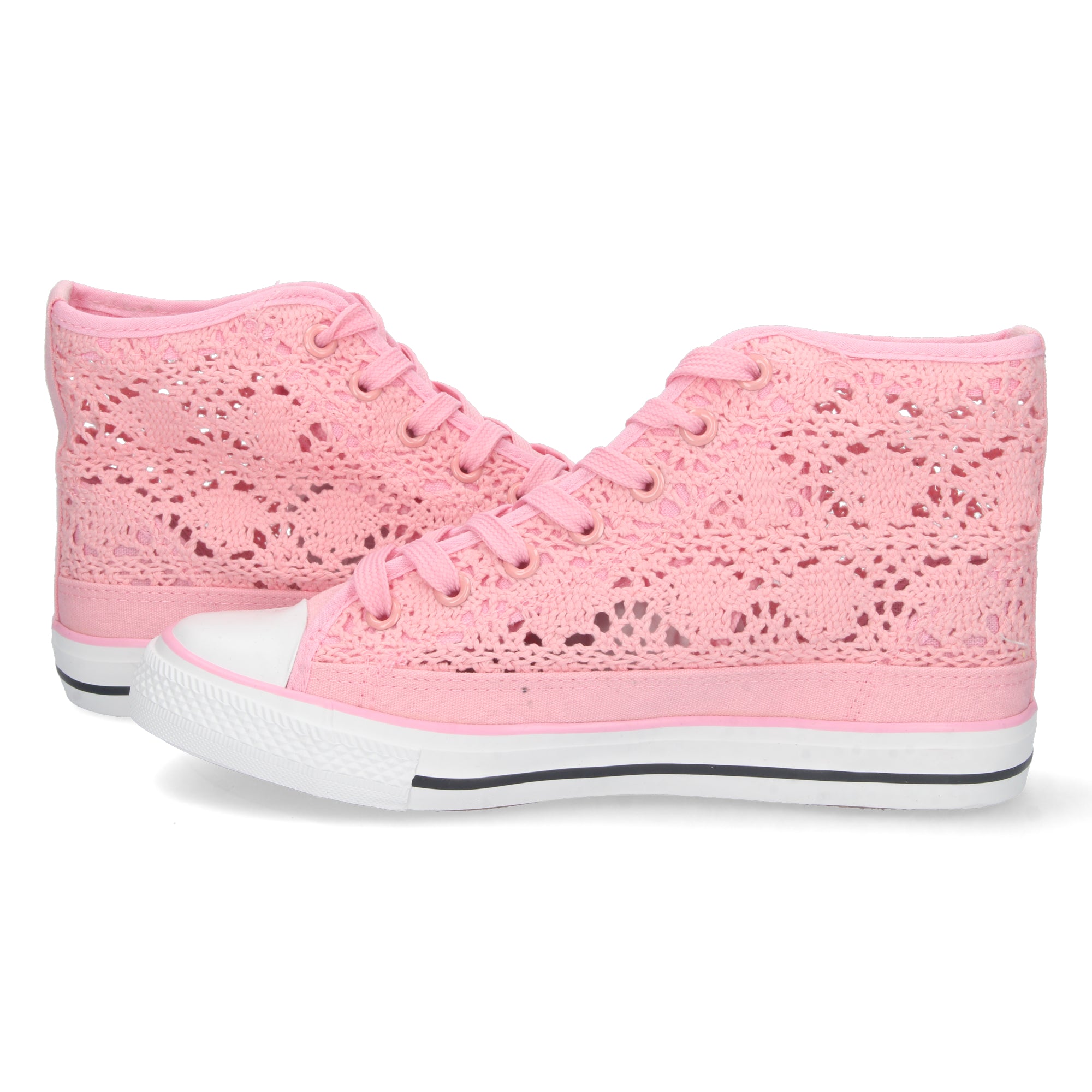 Zapatilla Abotinada Rosa para Mujer
