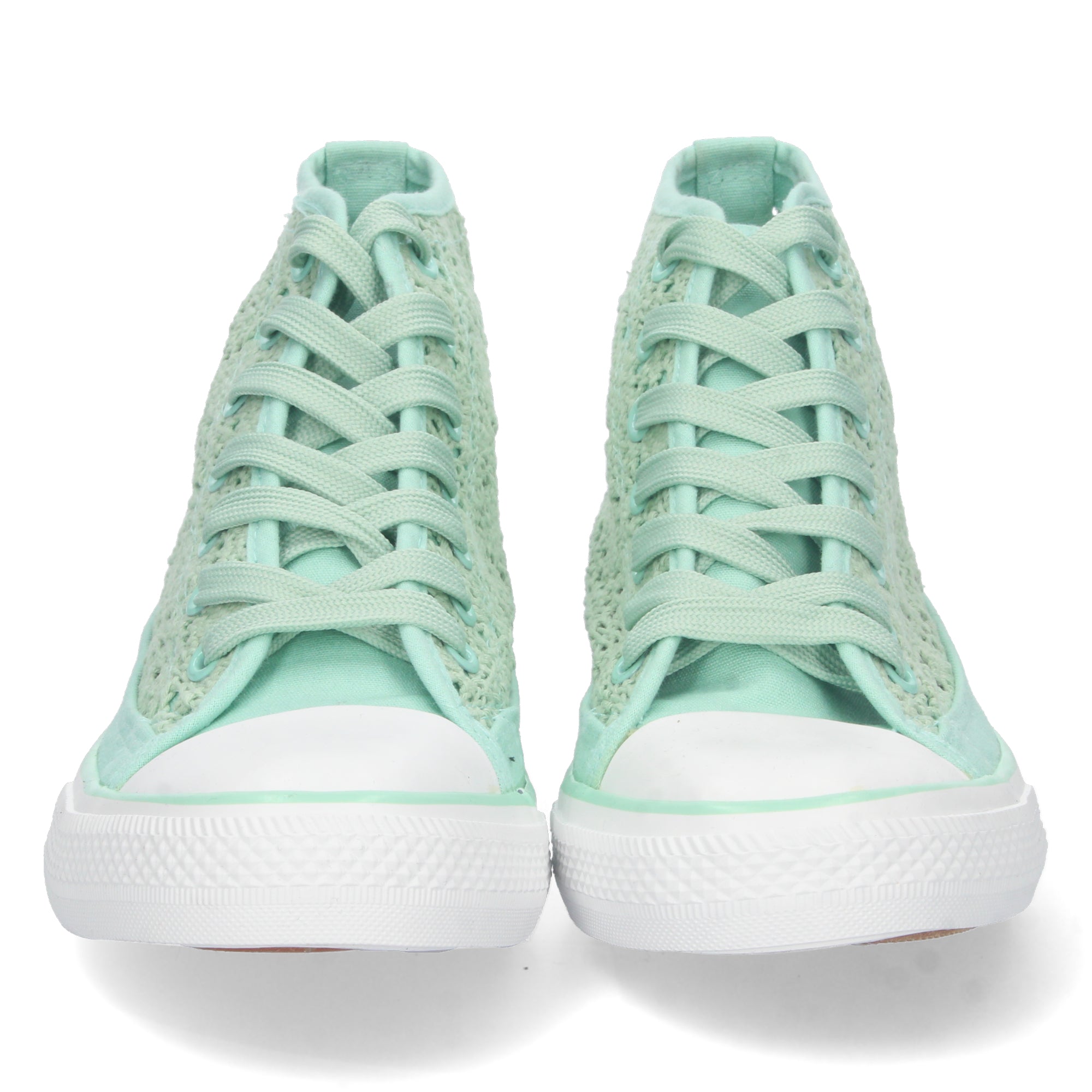 Zapatilla  Abotinada Verde para Mujer