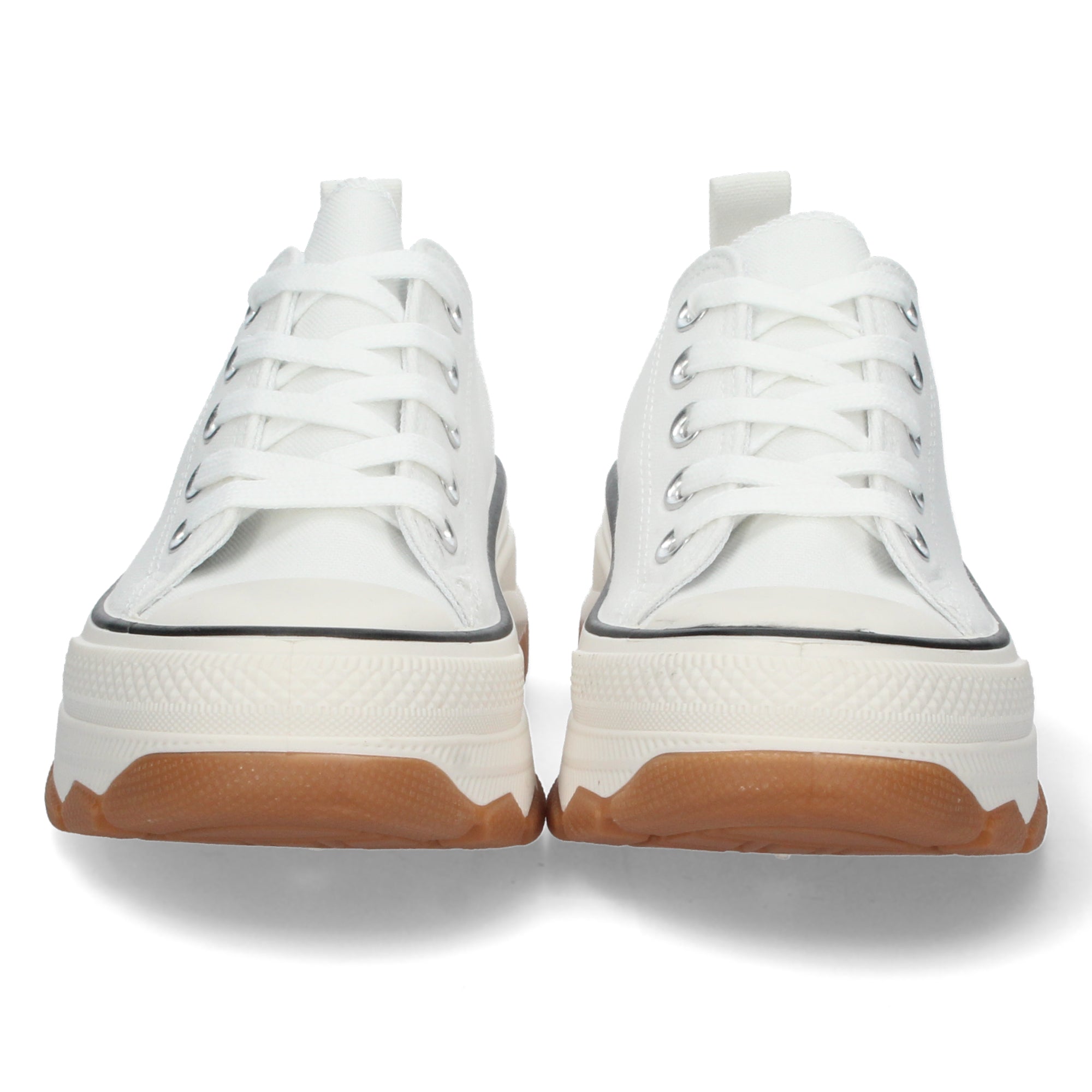Zapatilla Bamba de Plataforma Blancas  para Mujer