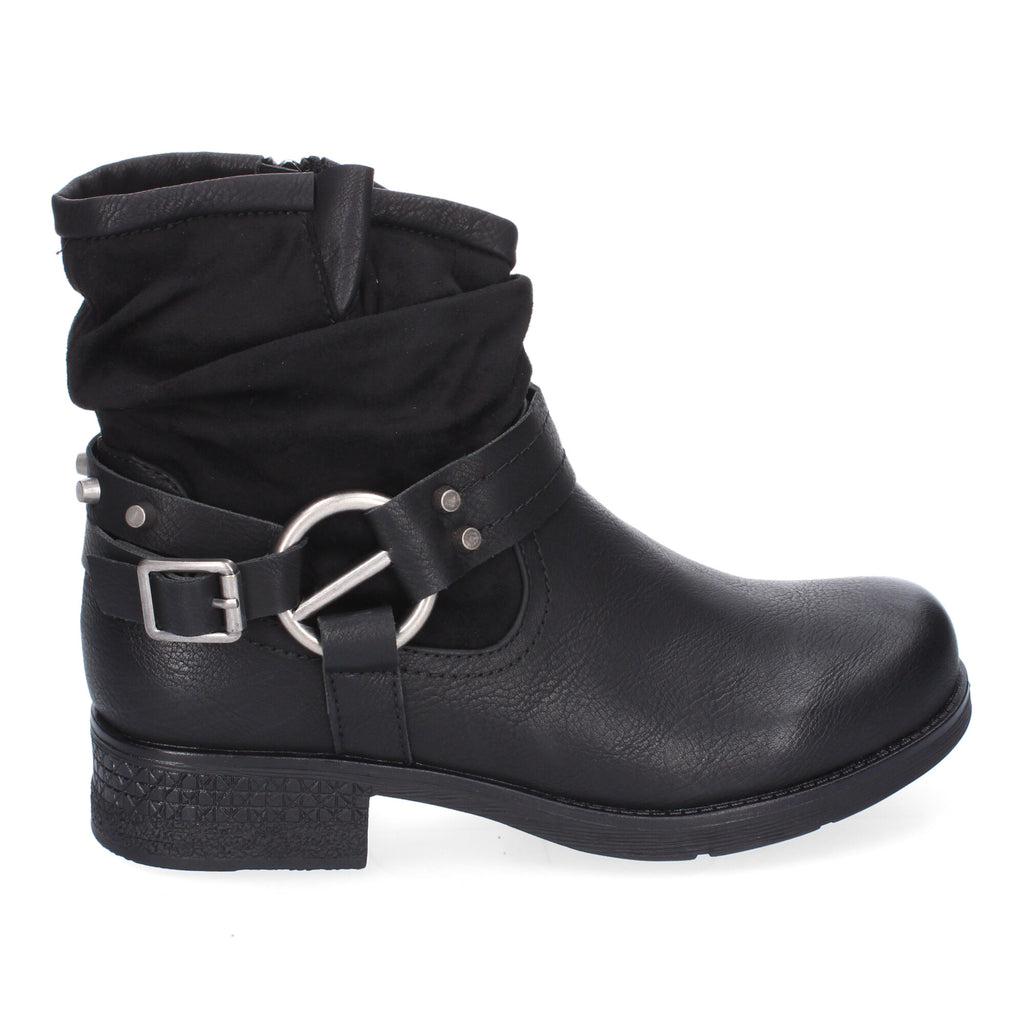 Botín Biker Comodo y Elegante para Mujer