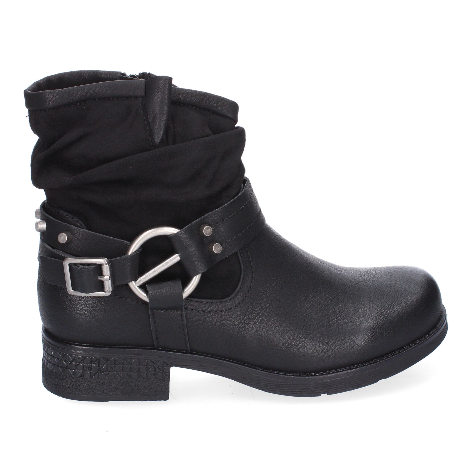Botín Biker Comodo y Elegante para Mujer