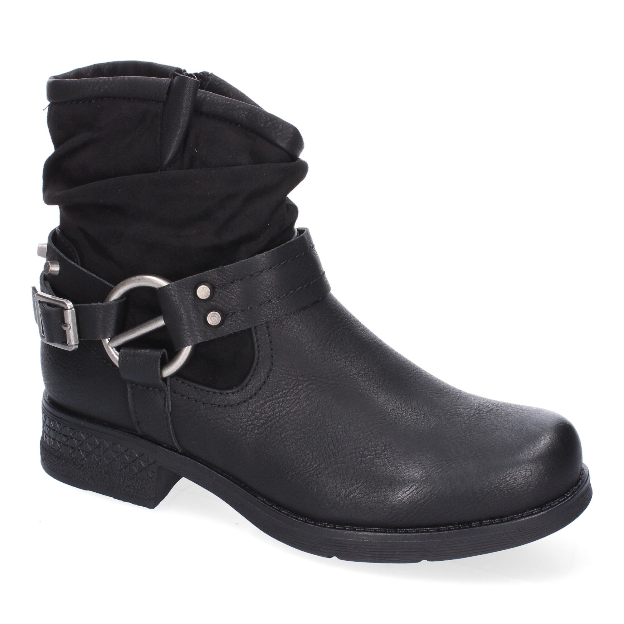 Botín Biker Comodo y Elegante para Mujer