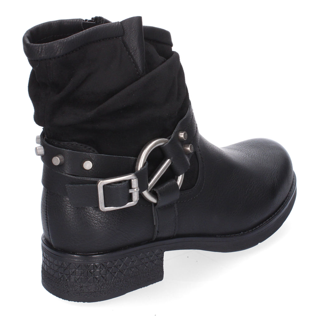 Botín Biker Comodo y Elegante para Mujer