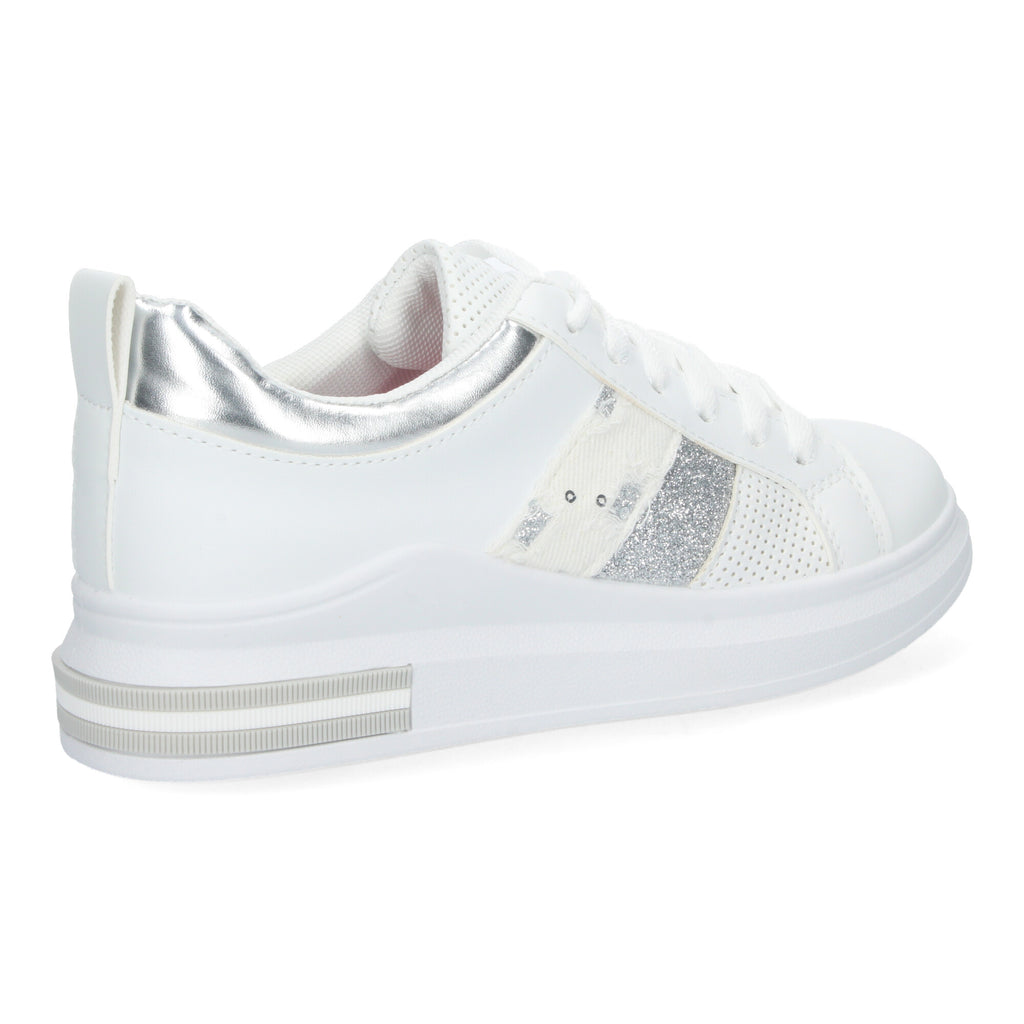 Zapatillas Deportivas Casual  Blancas  De plataforma  de Mujer