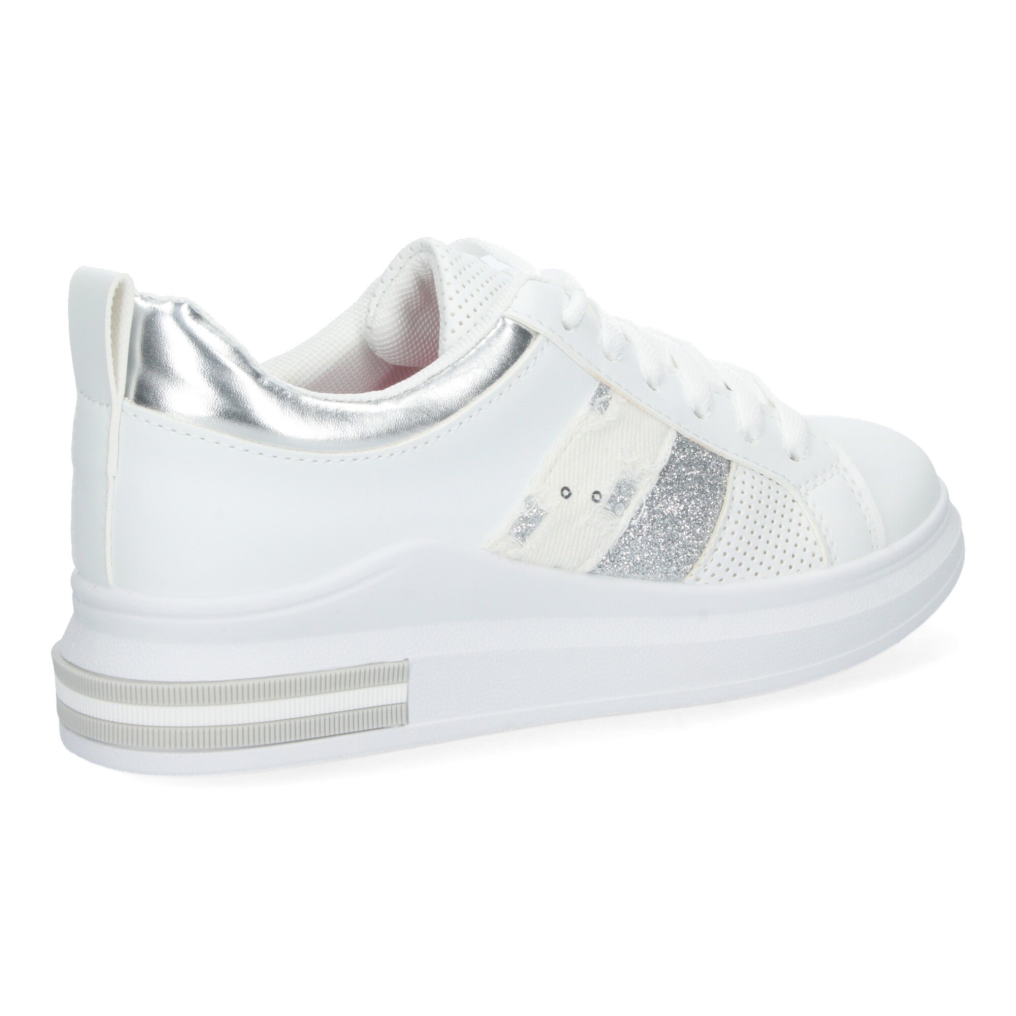 Zapatillas Deportivas Casual  Blancas  De plataforma  de Mujer