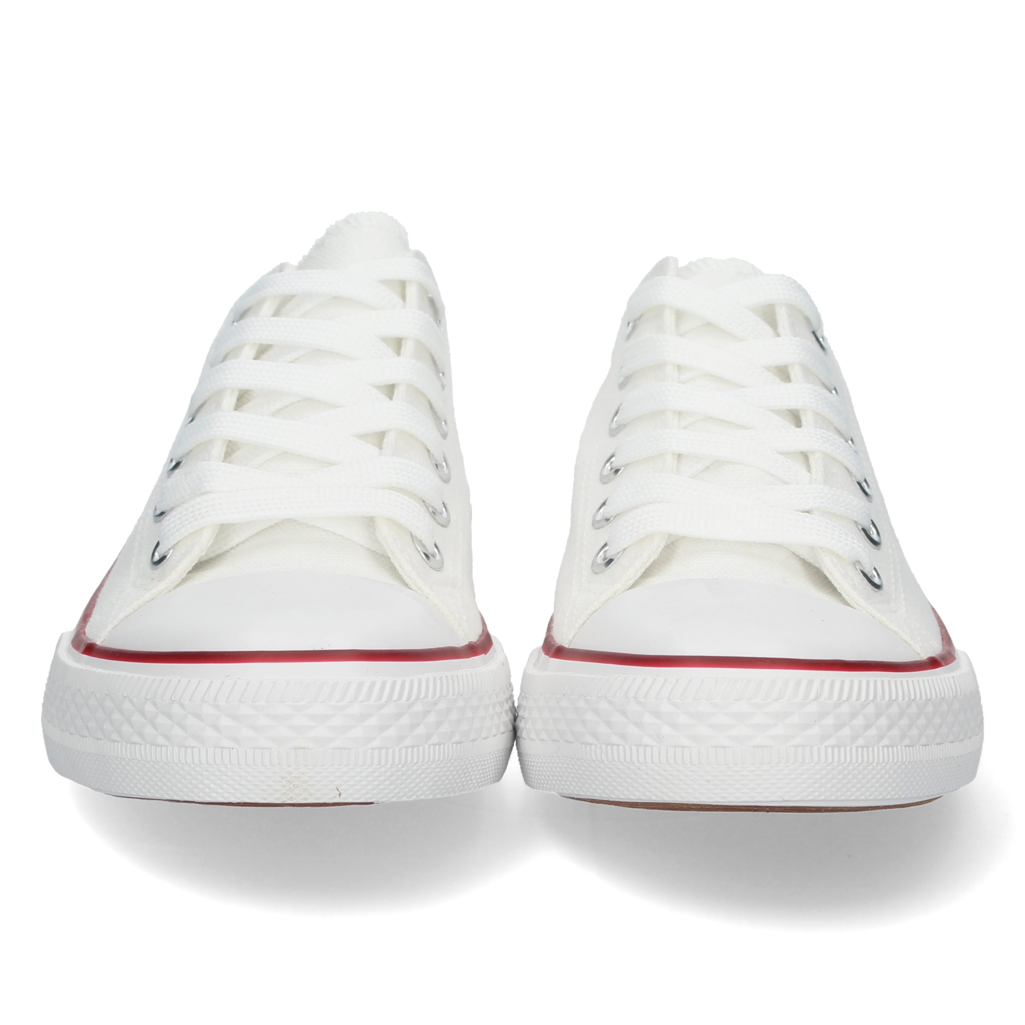 Zapatilla Bamba Plana Blanca para Mujer